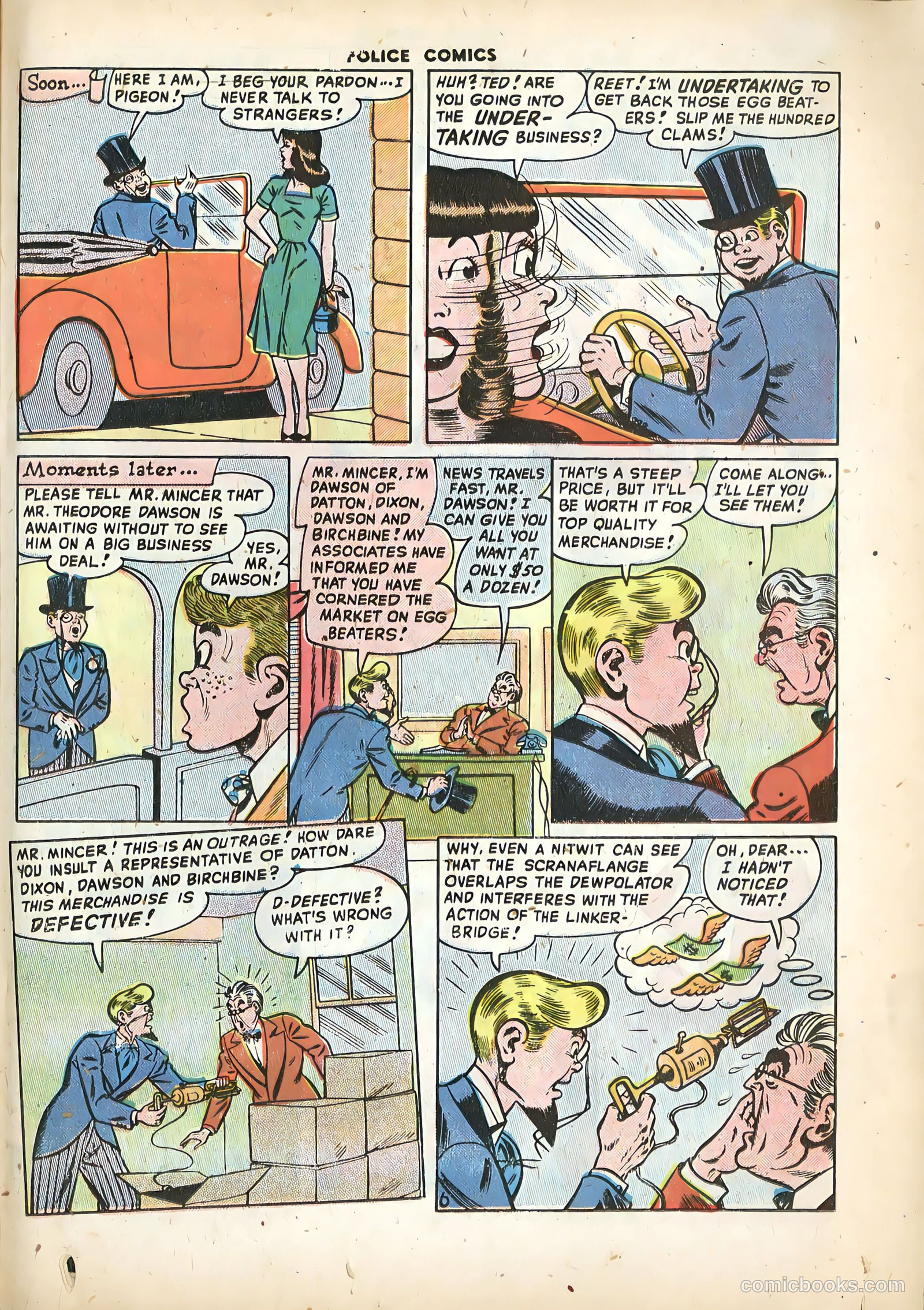 Police Comics #91 — page 23 of 36