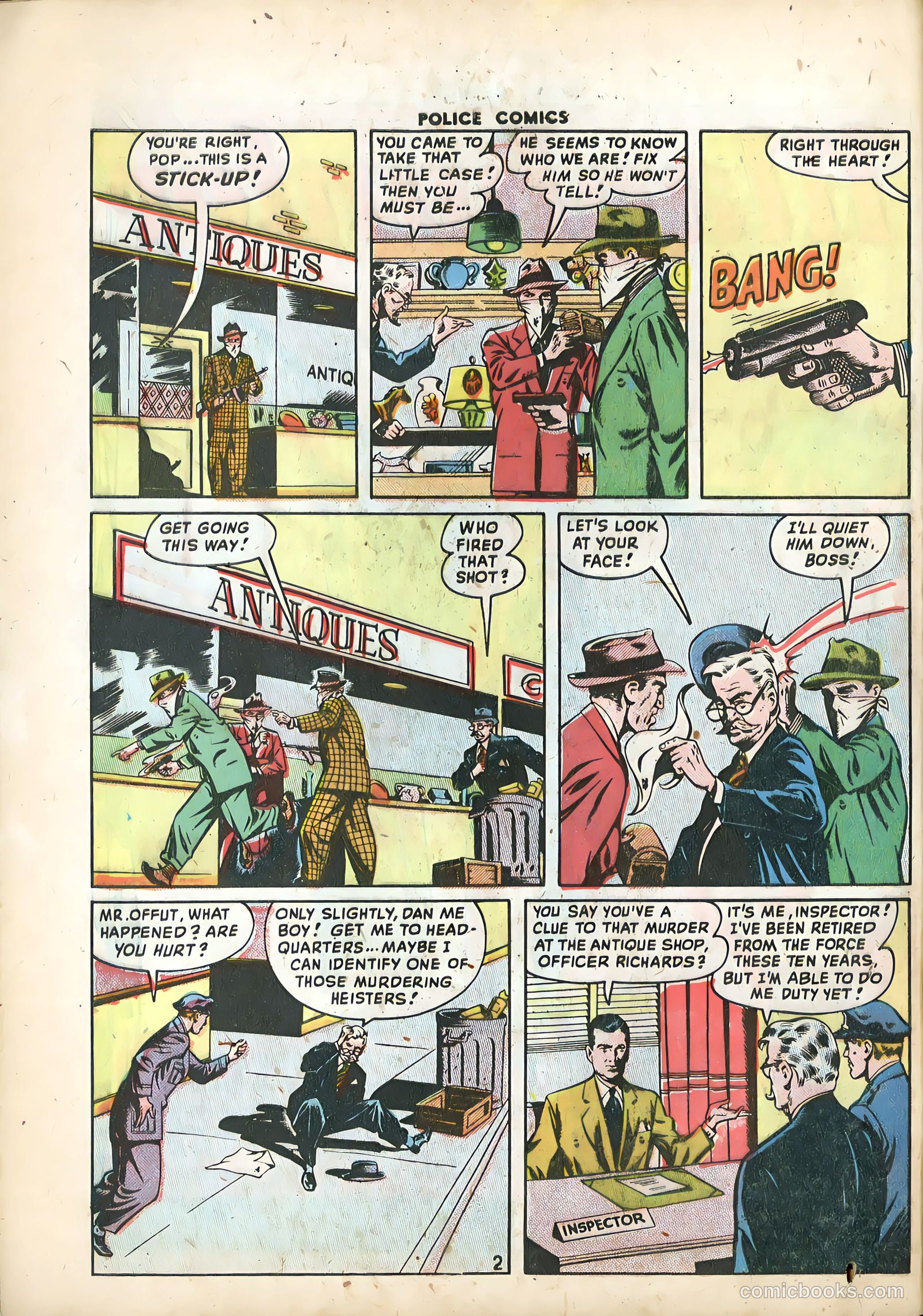 Police Comics #91 — page 28 of 36