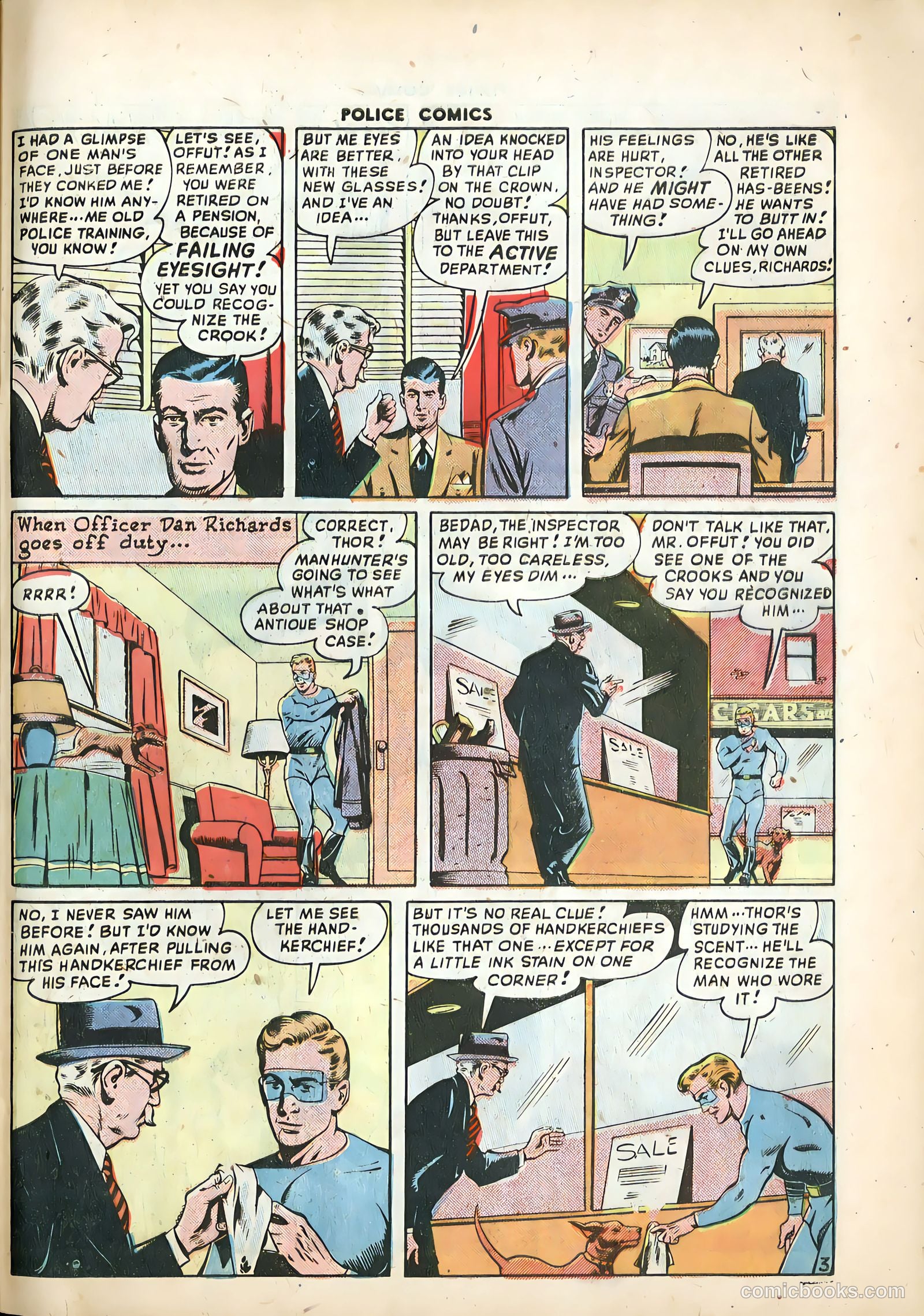 Police Comics #91 — page 29 of 36
