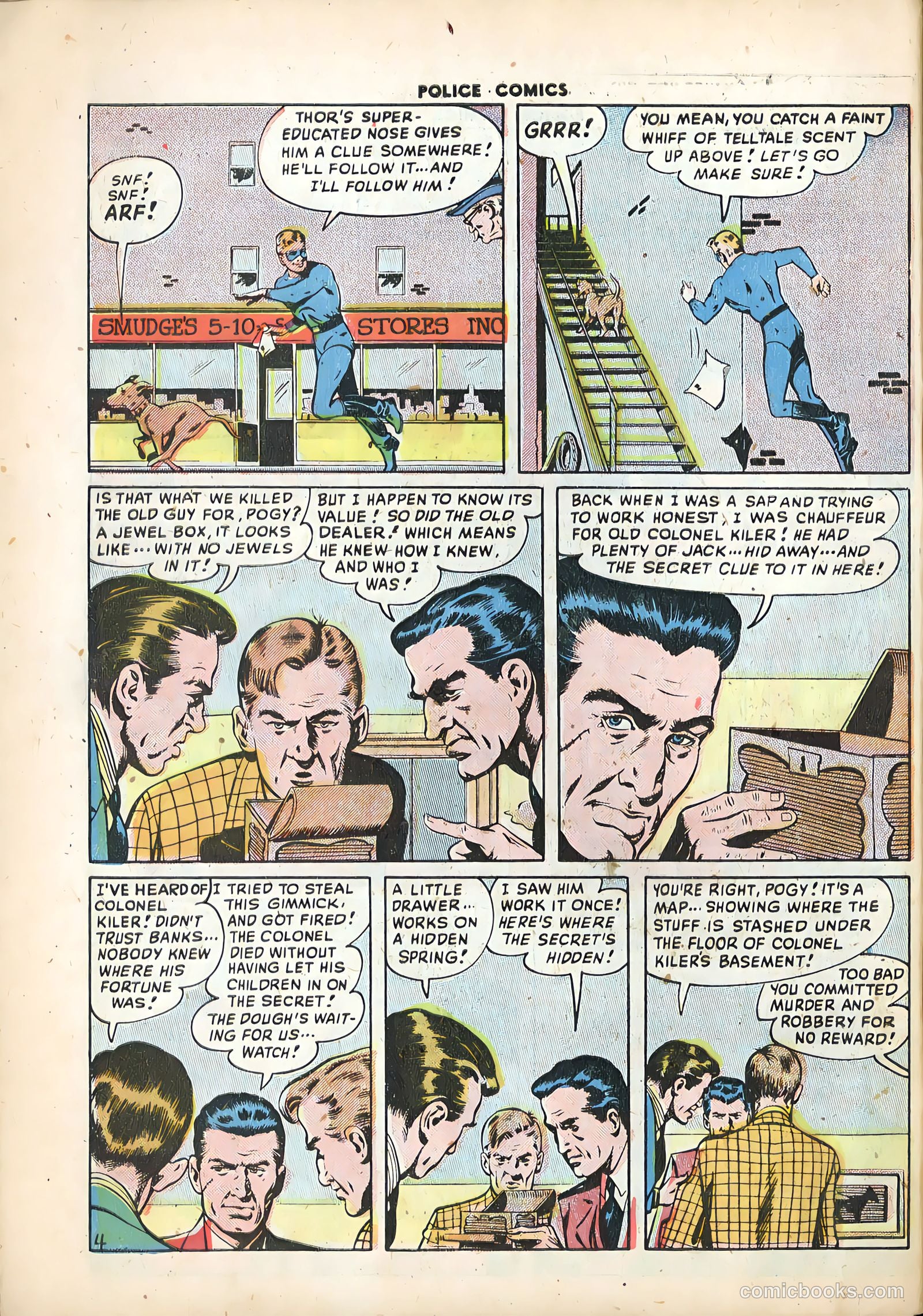 Police Comics #91 — page 30 of 36