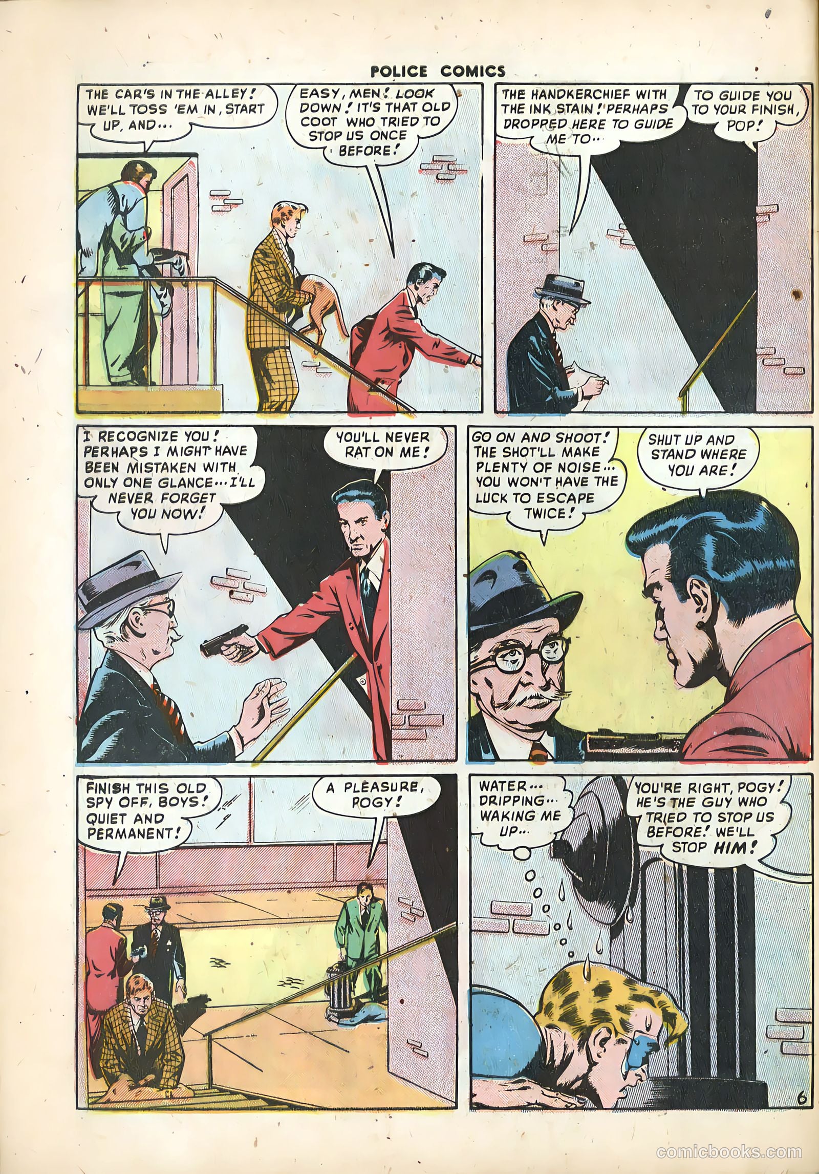Police Comics #91 — page 32 of 36