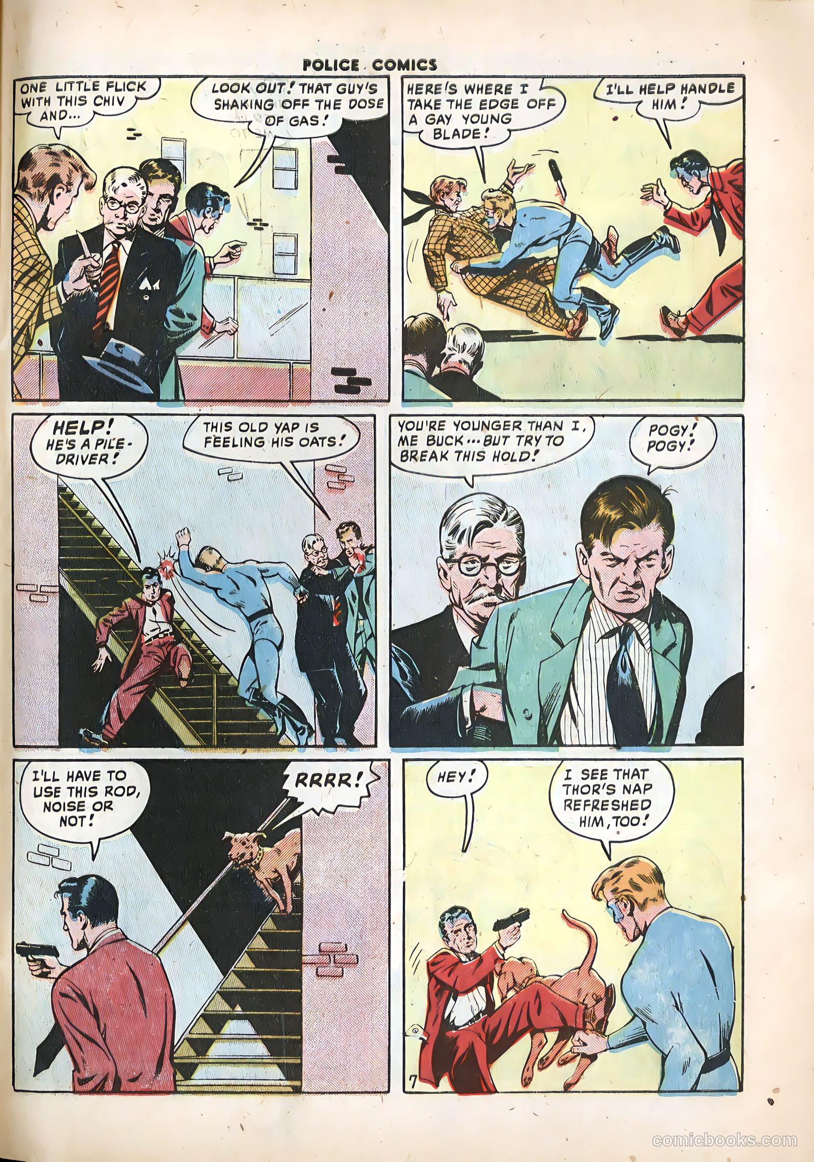 Police Comics #91 — page 33 of 36