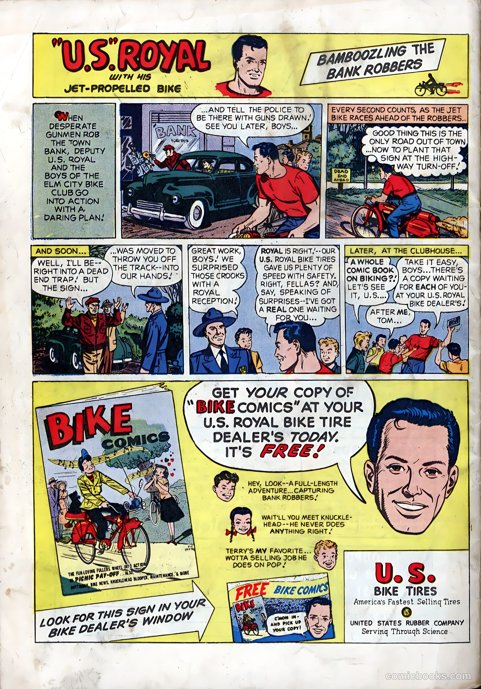 Police Comics #91 — page 36 of 36