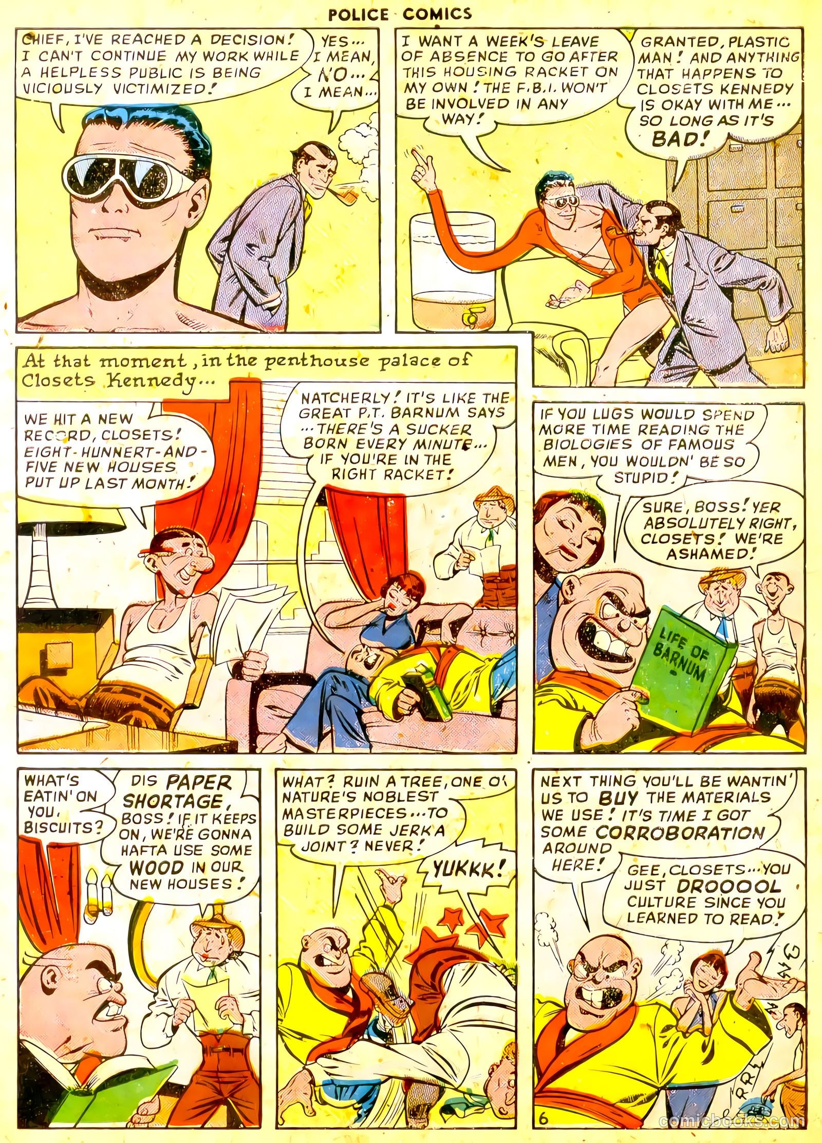 Police Comics #92 — page 8 of 36
