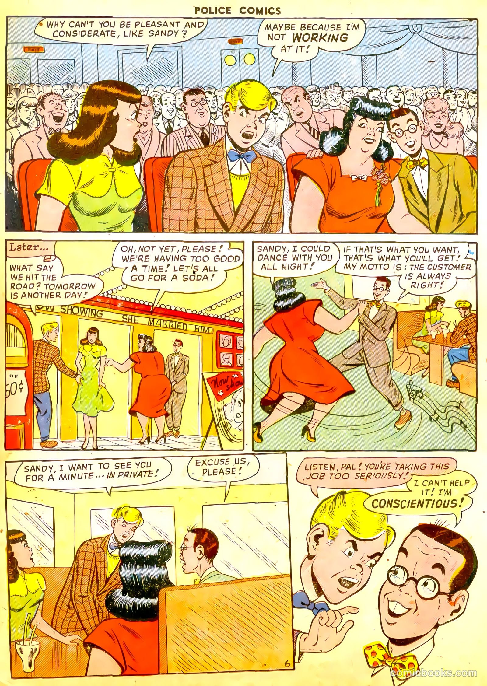 Police Comics #92 — page 23 of 36