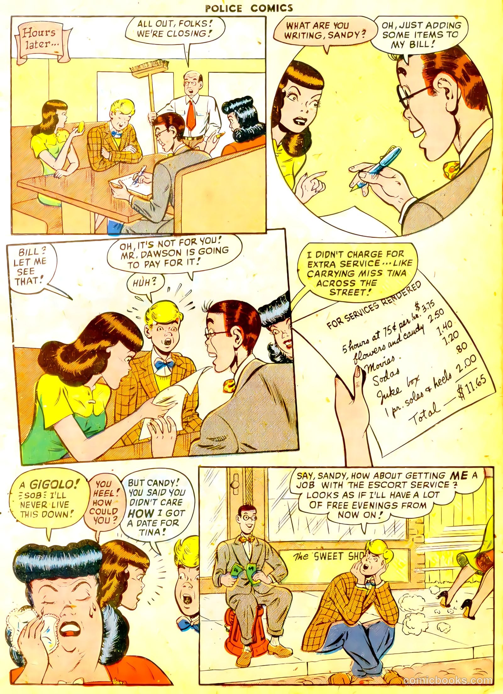Police Comics #92 — page 24 of 36