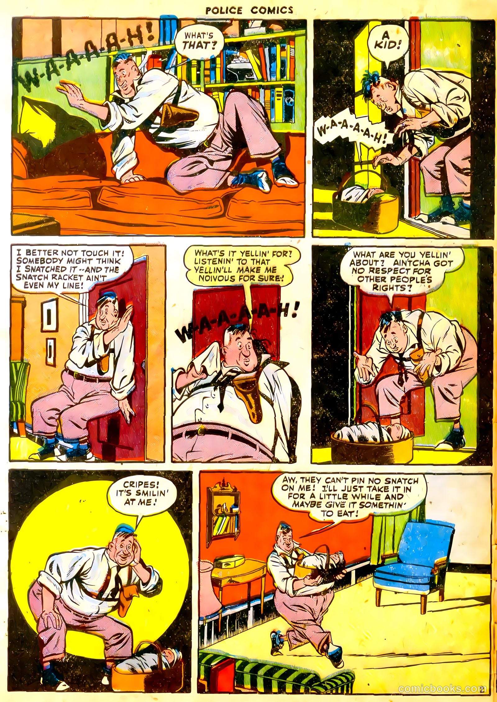 Police Comics #92 — page 28 of 36