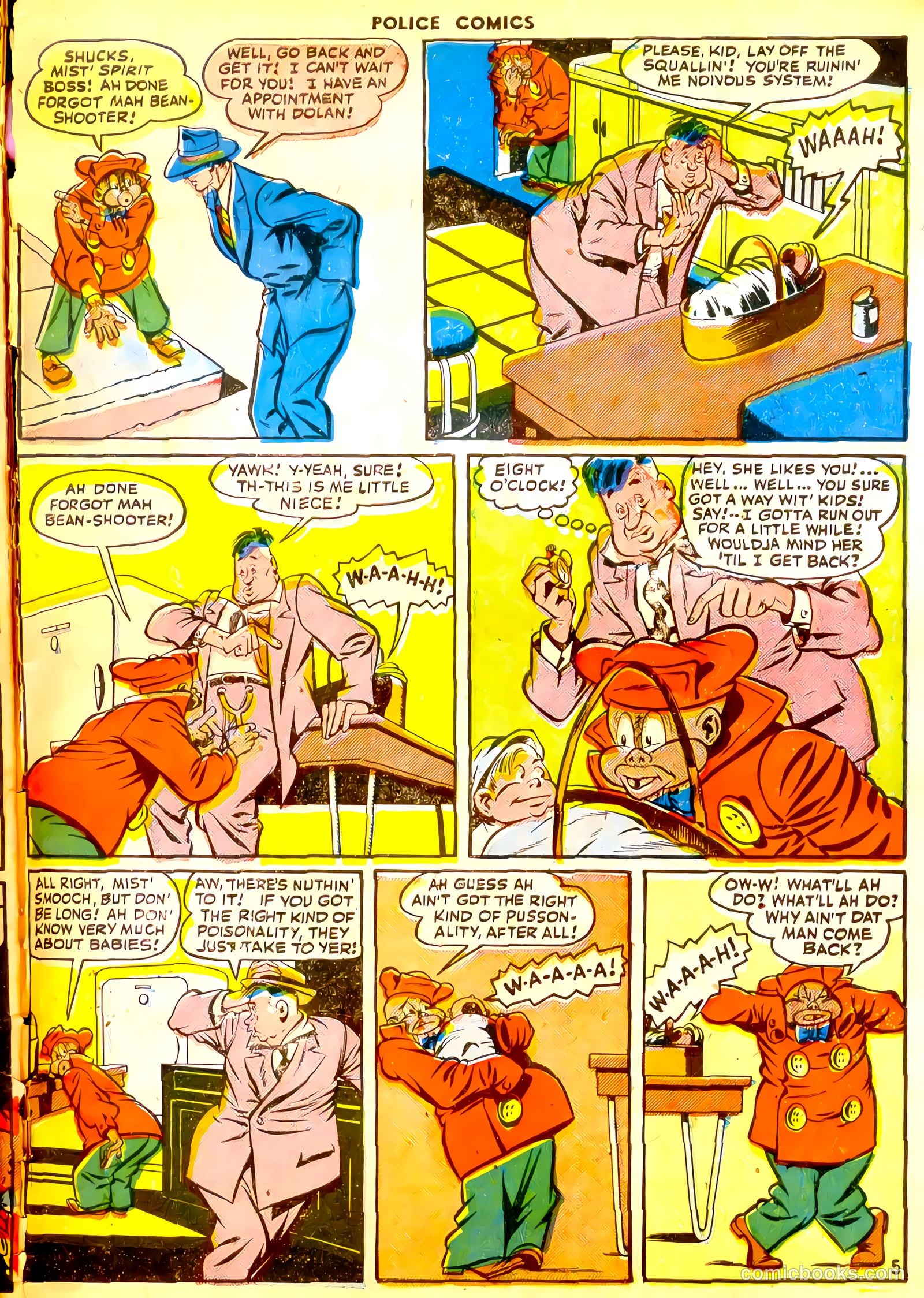 Police Comics #92 — page 31 of 36