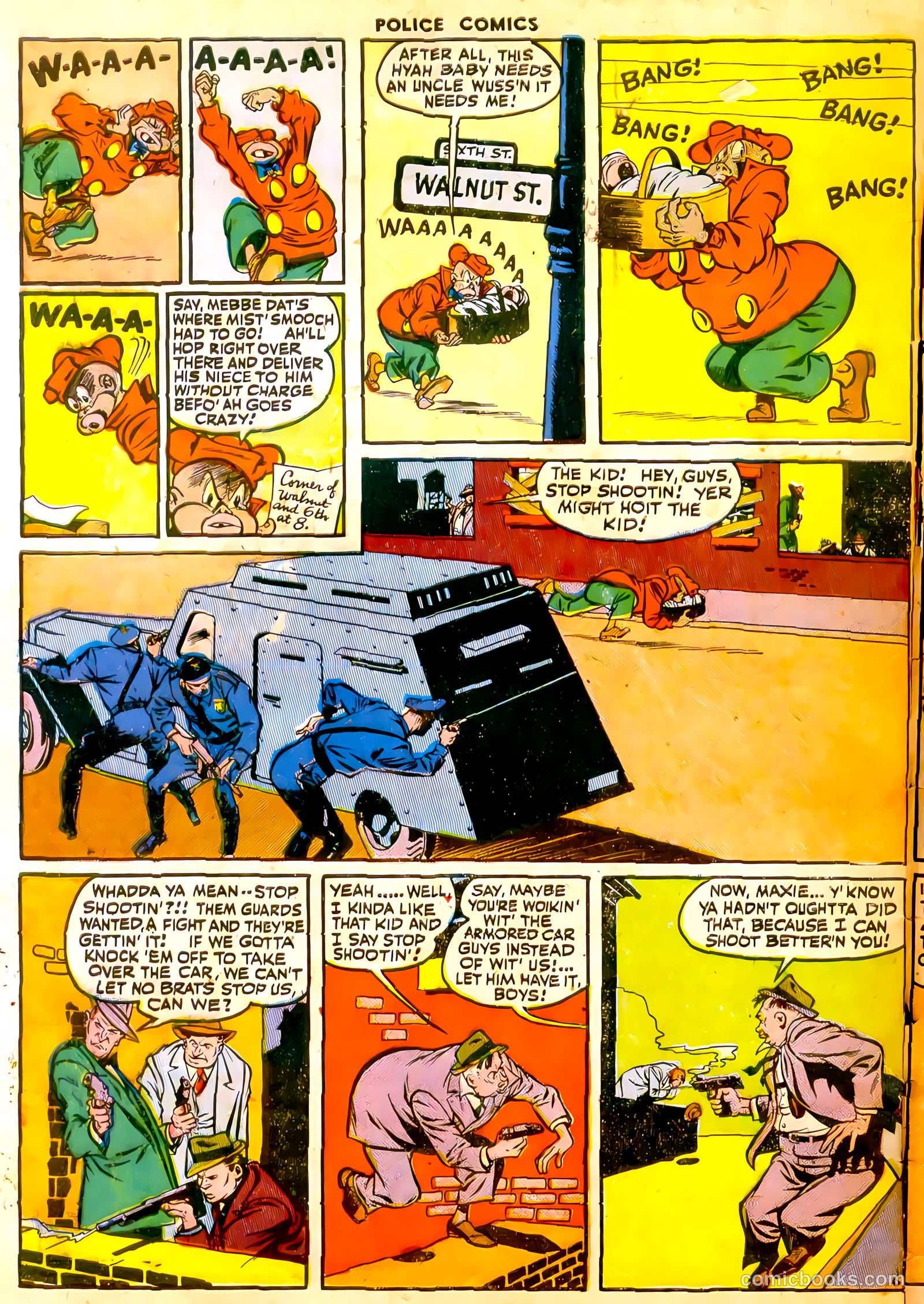 Police Comics #92 — page 32 of 36