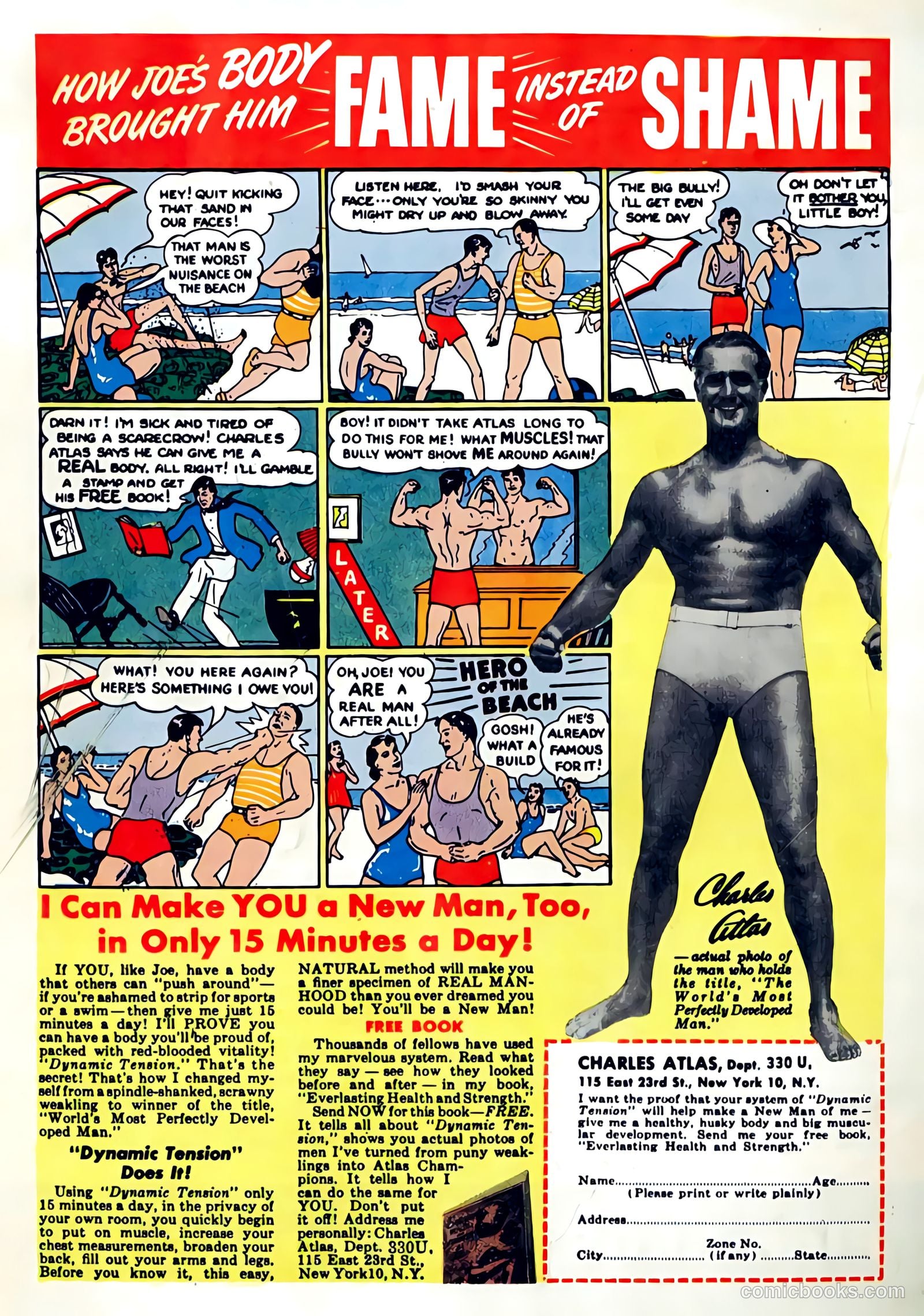 Police Comics #92 — page 36 of 36
