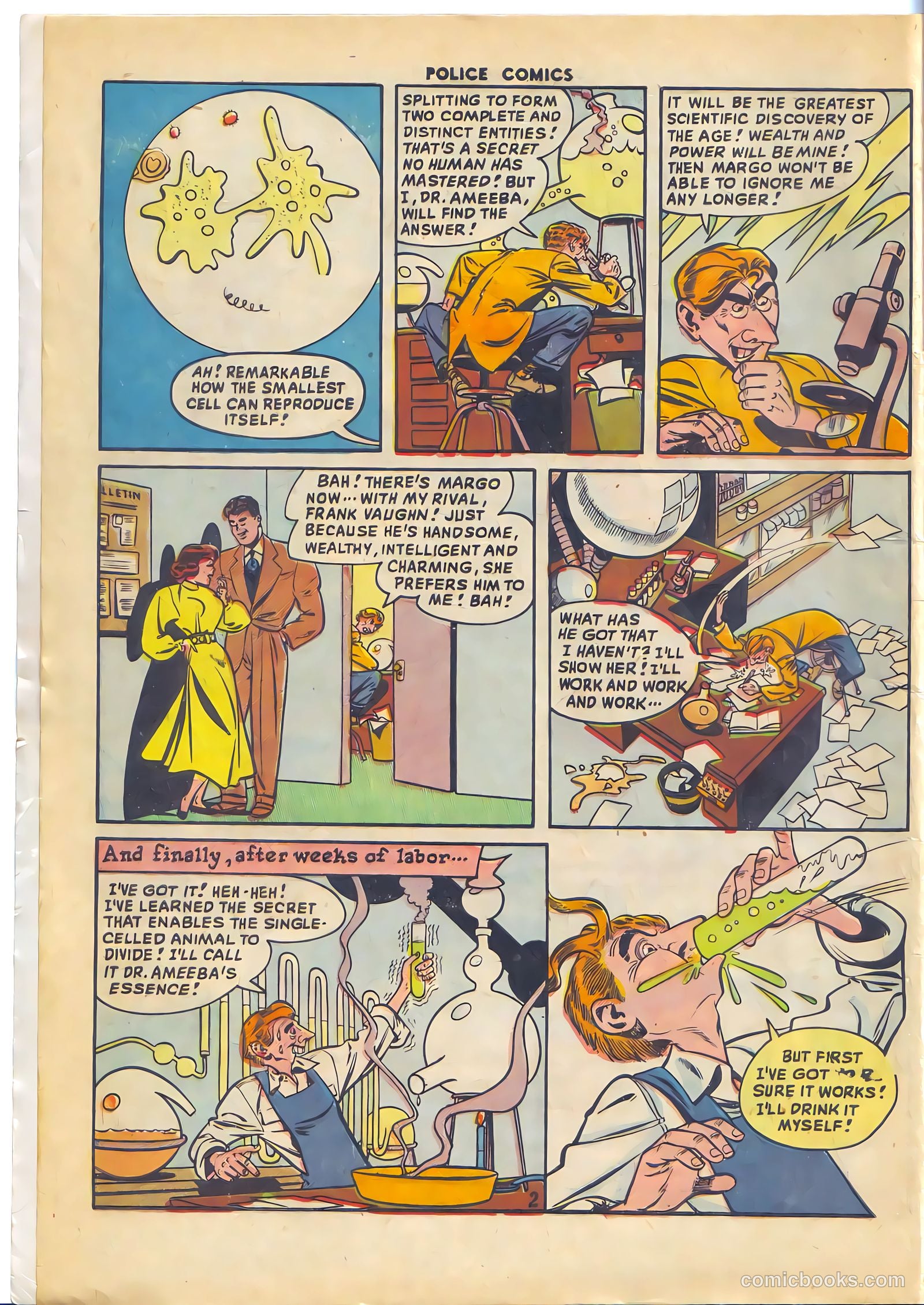 Police Comics #93 — page 4 of 36