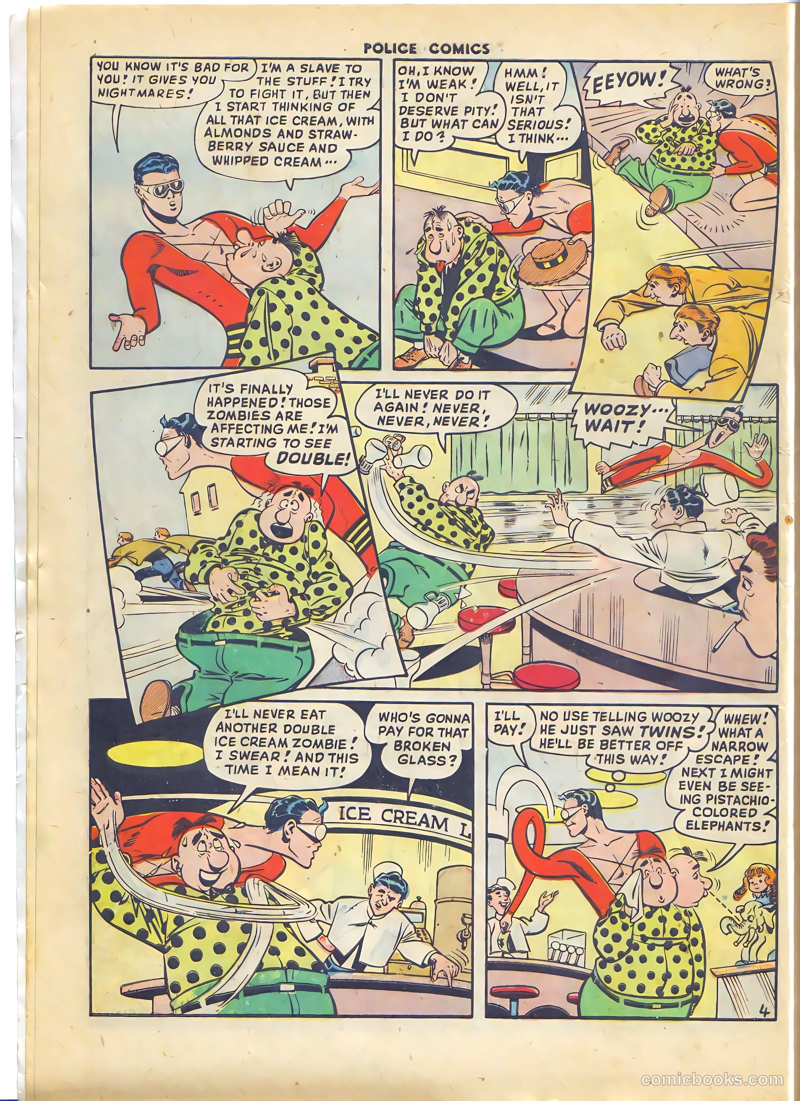 Police Comics #93 — page 6 of 36