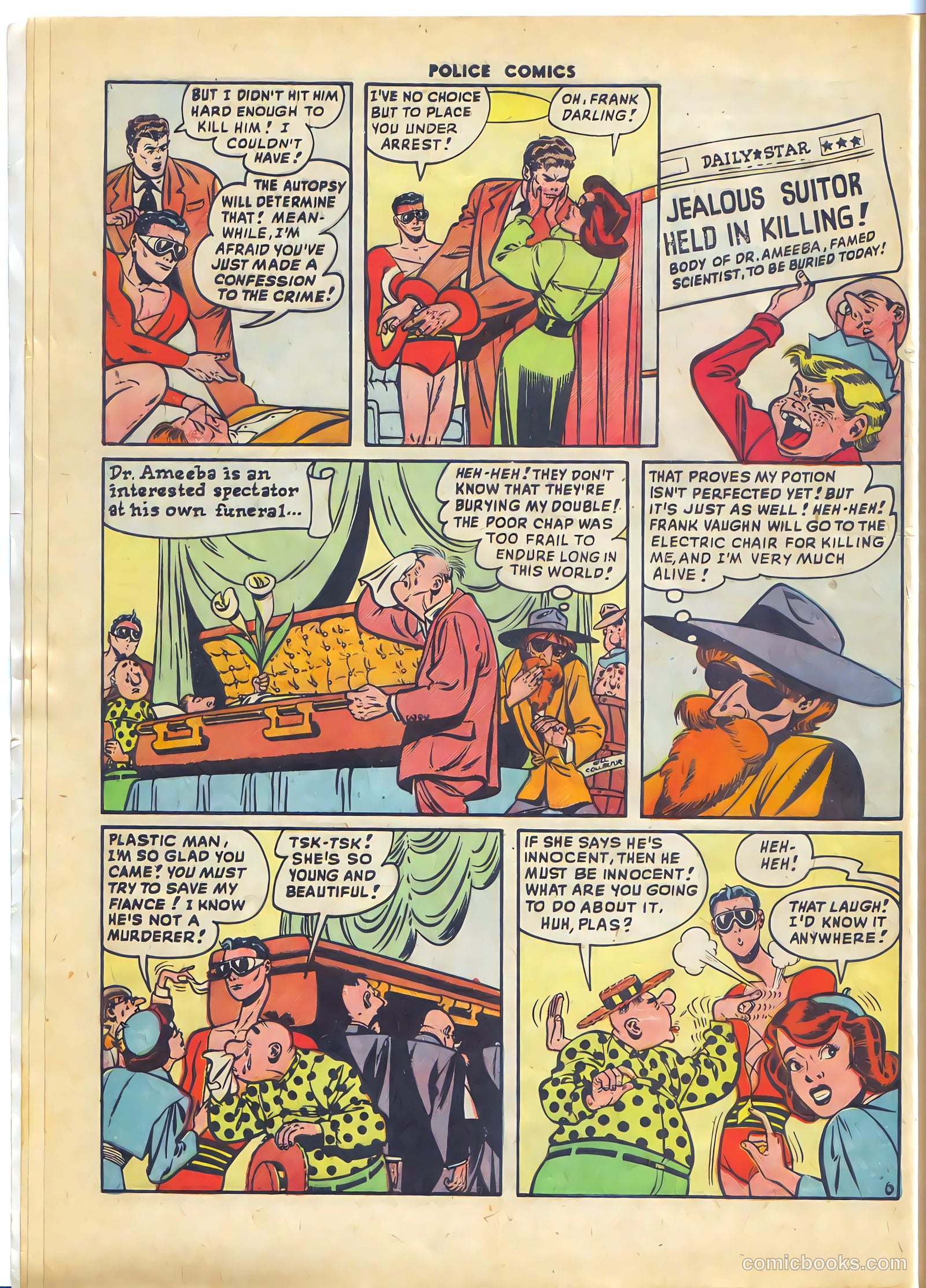 Police Comics #93 — page 8 of 36