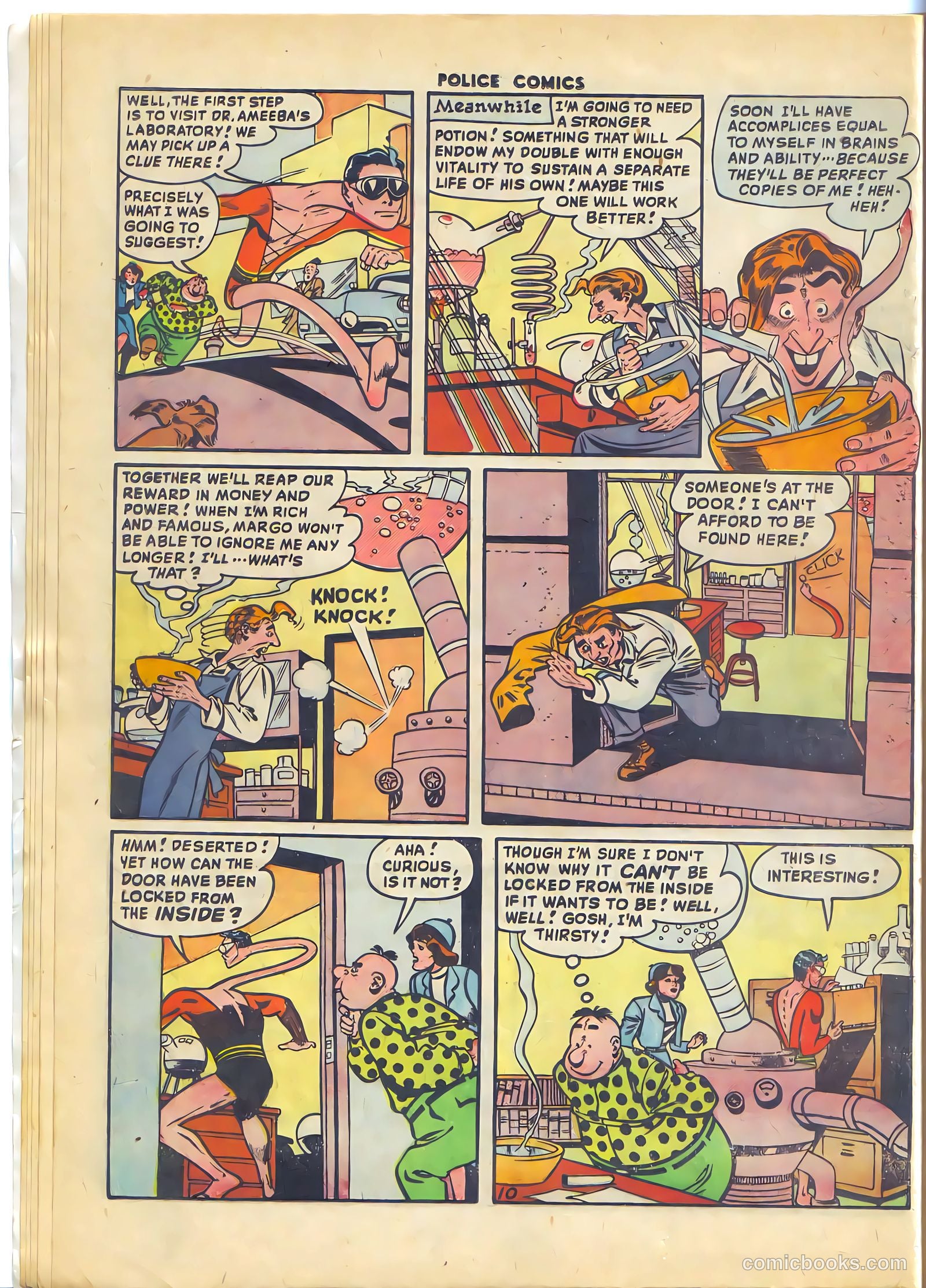 Police Comics #93 — page 12 of 36