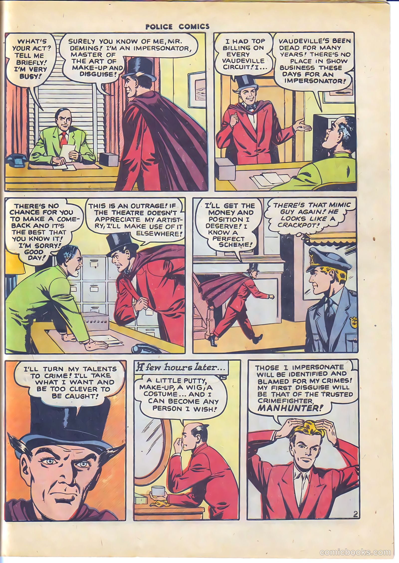 Police Comics #93 — page 27 of 36
