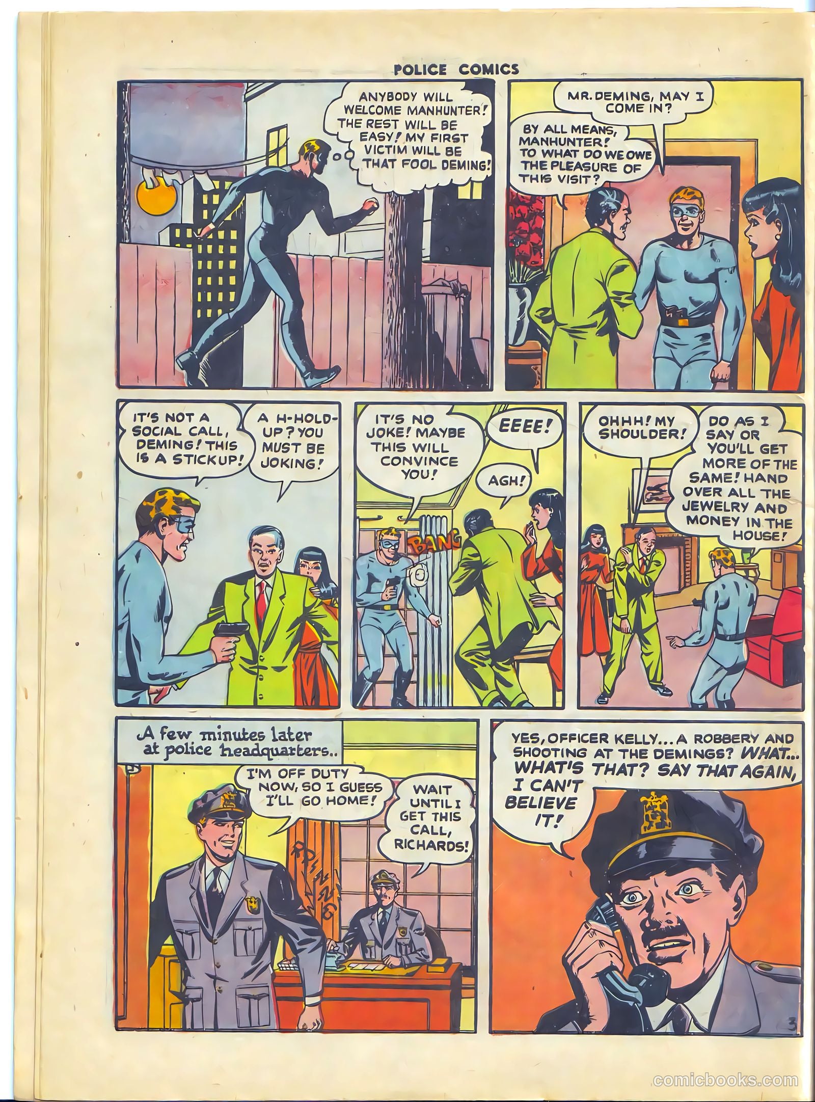 Police Comics #93 — page 28 of 36