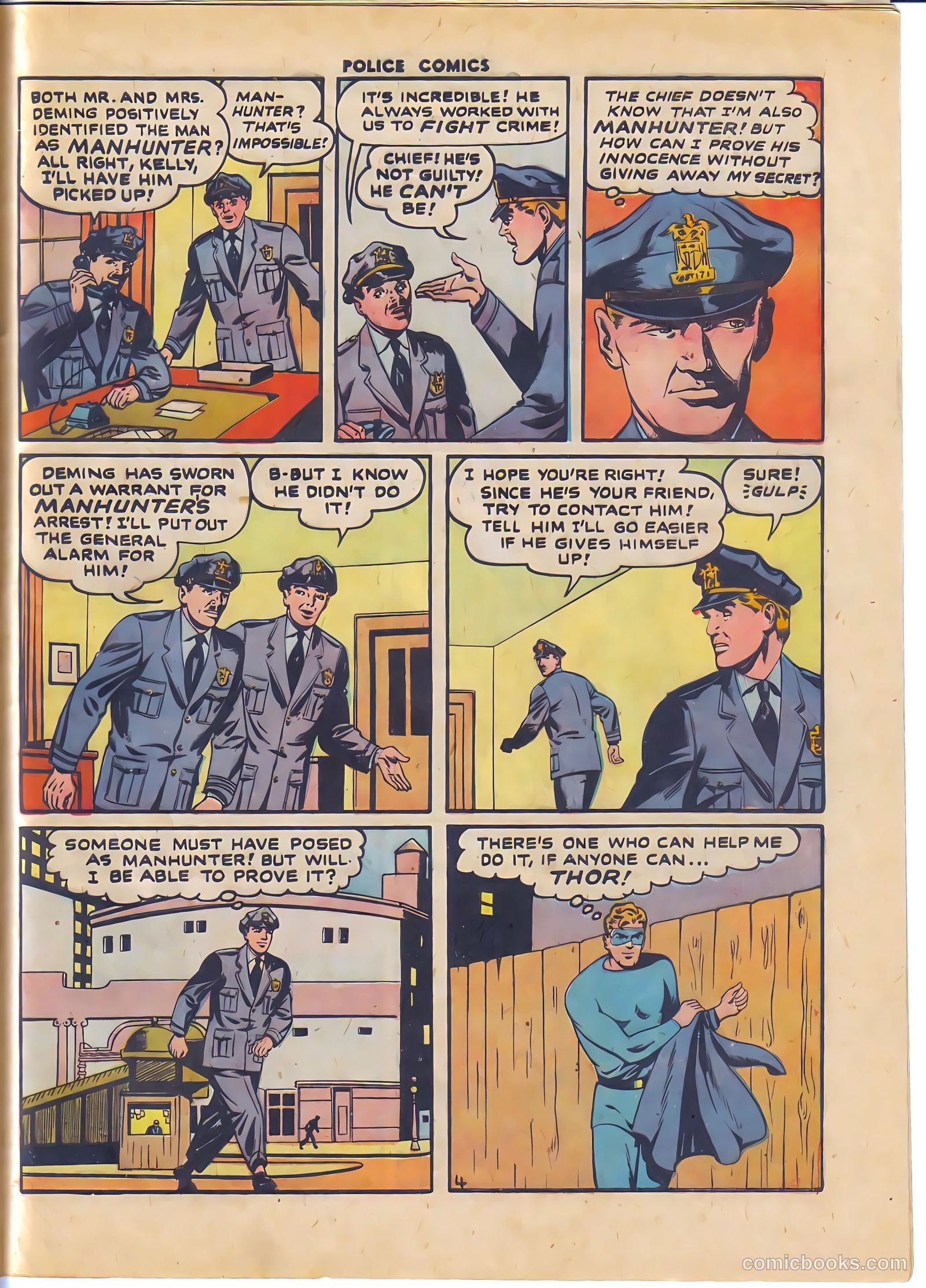 Police Comics #93 — page 29 of 36