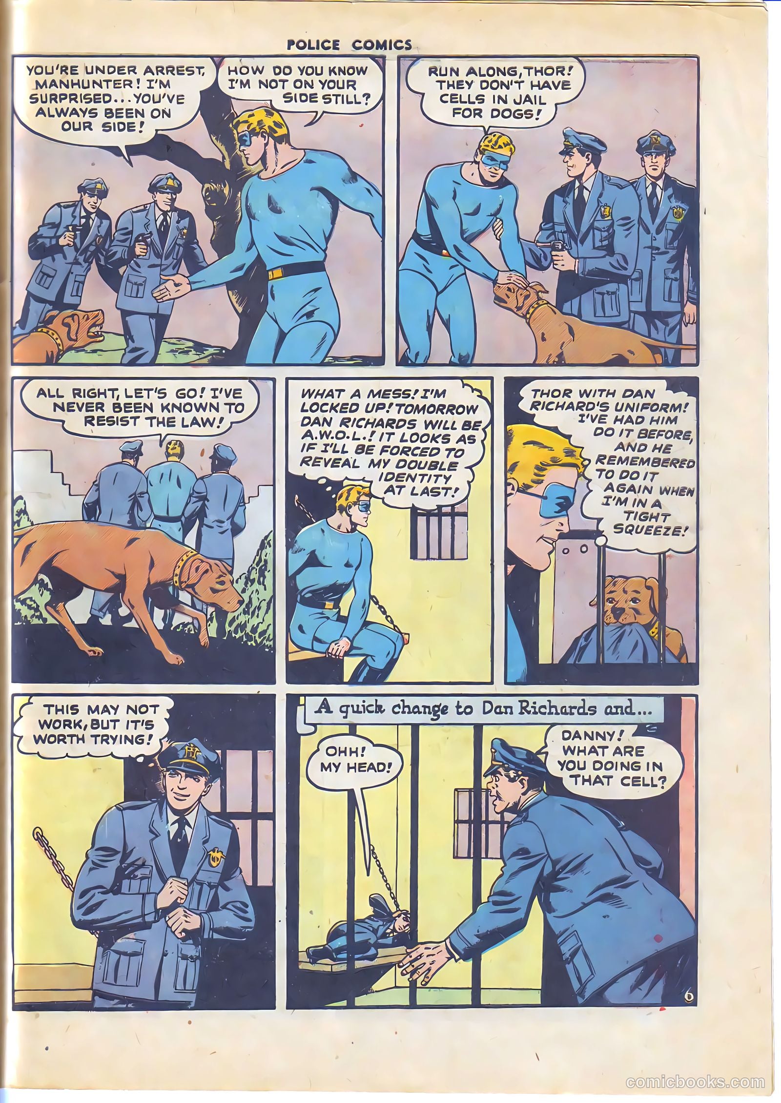 Police Comics #93 — page 31 of 36