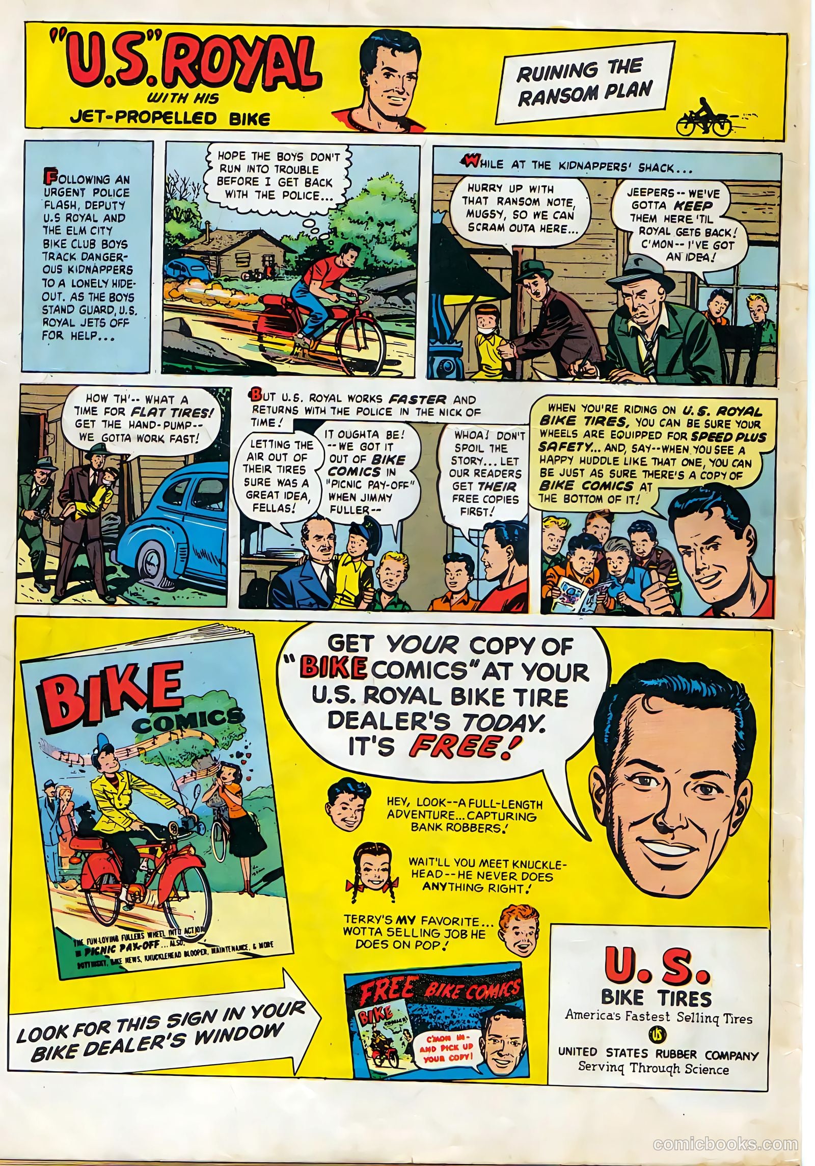 Police Comics #93 — page 36 of 36