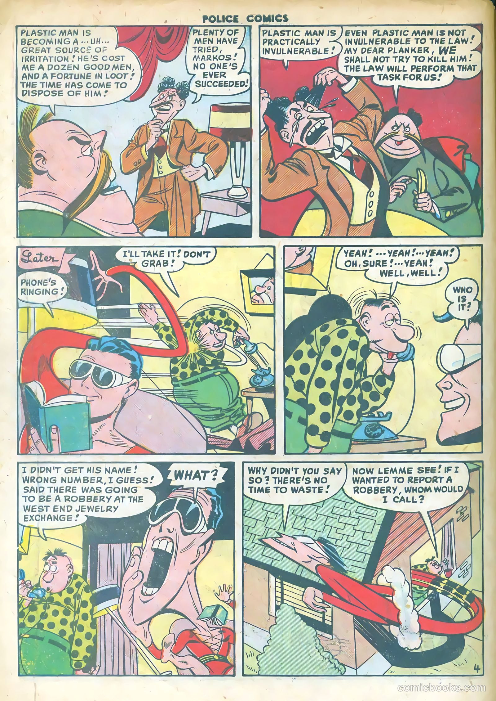 Police Comics #94 — page 6 of 36