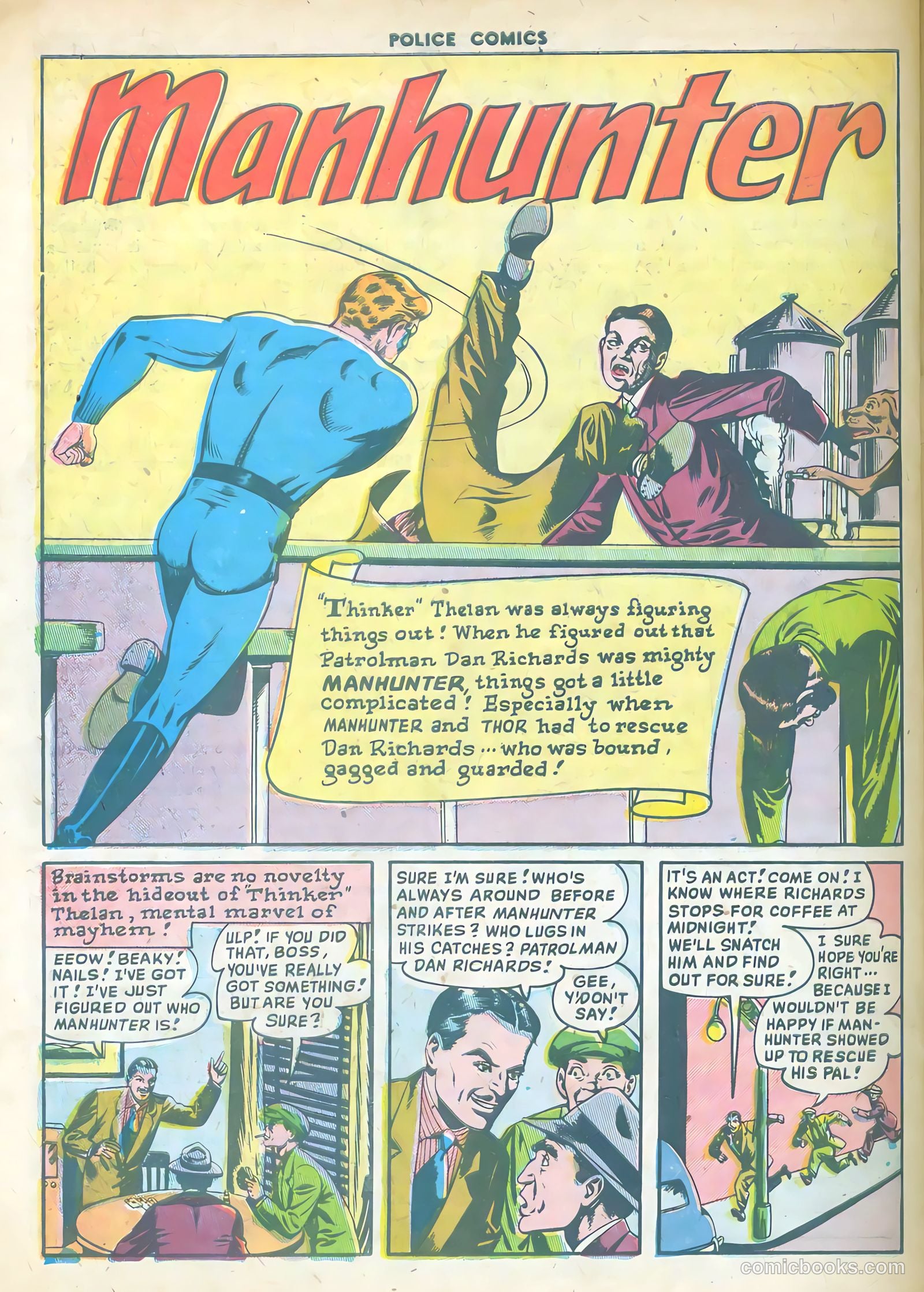 Police Comics #94 — page 28 of 36