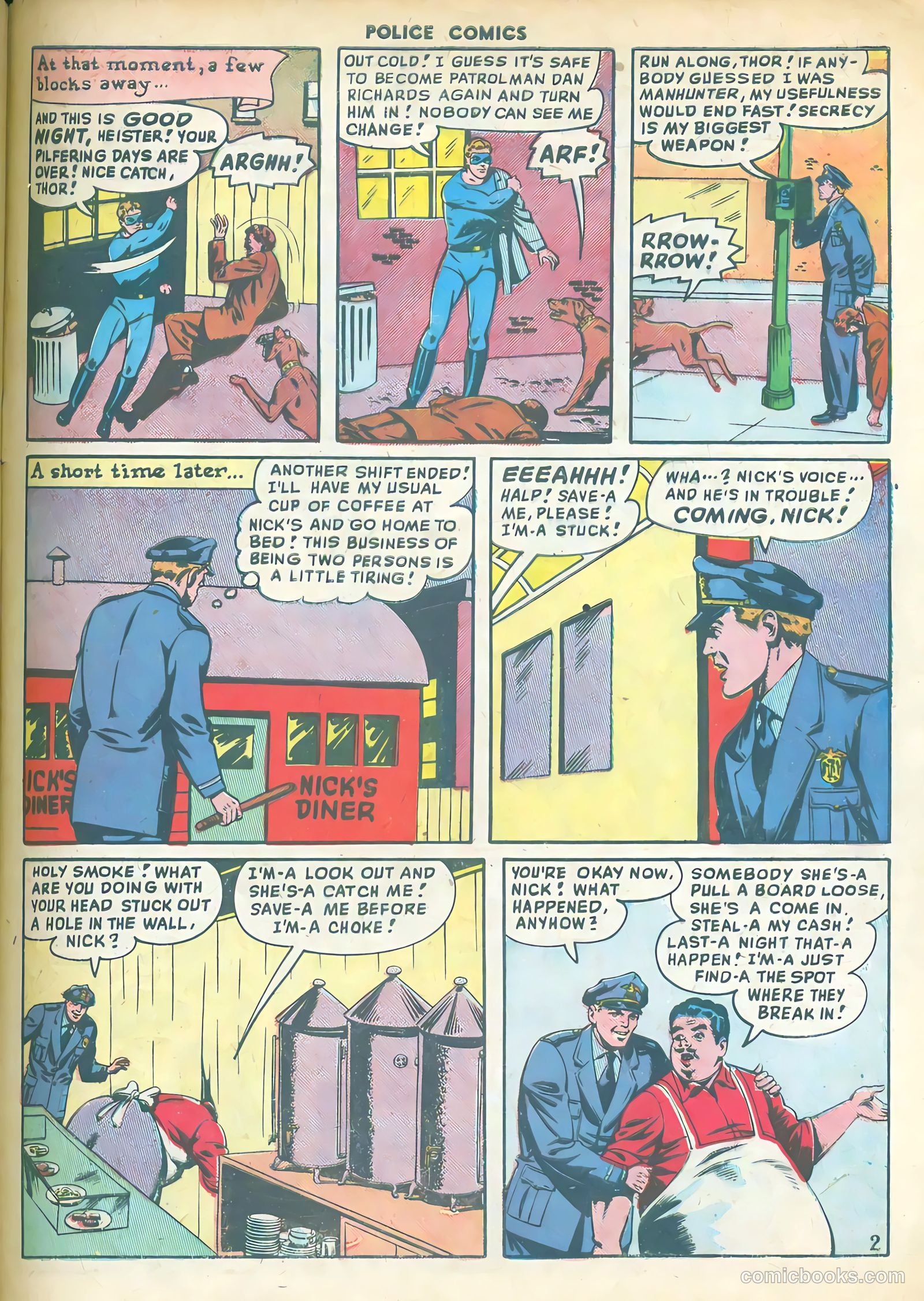 Police Comics #94 — page 29 of 36