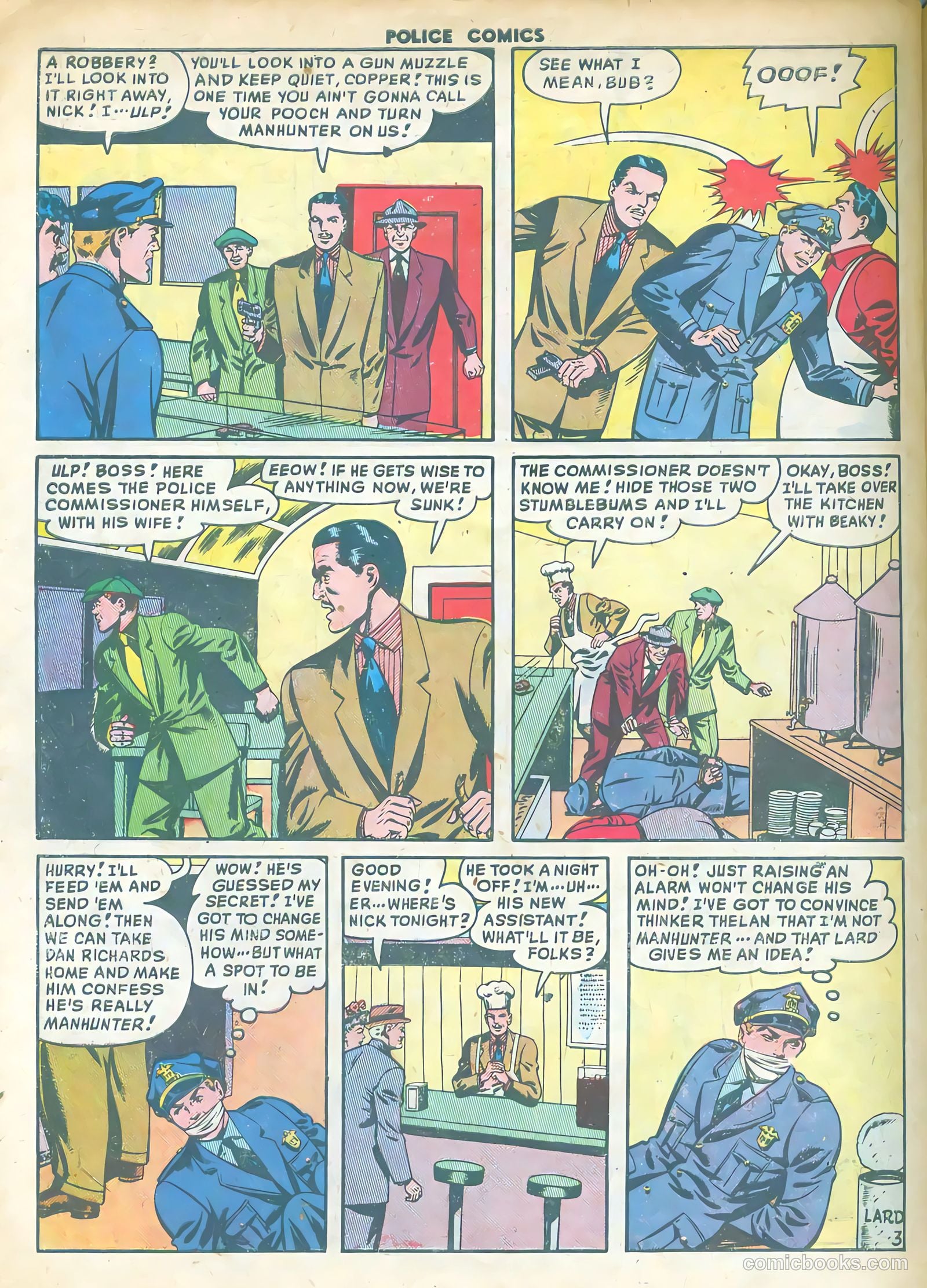 Police Comics #94 — page 30 of 36