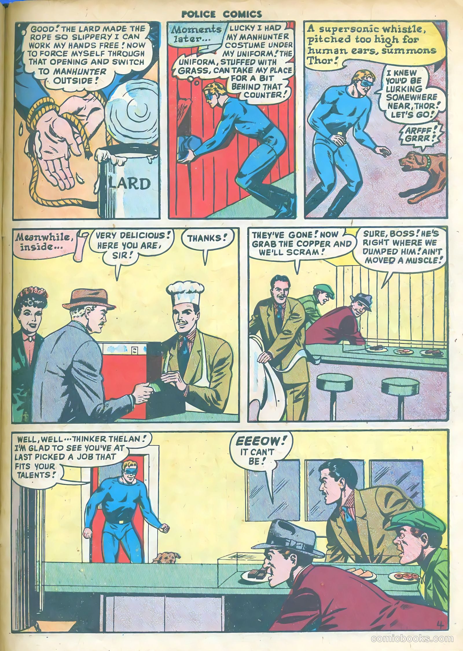 Police Comics #94 — page 31 of 36