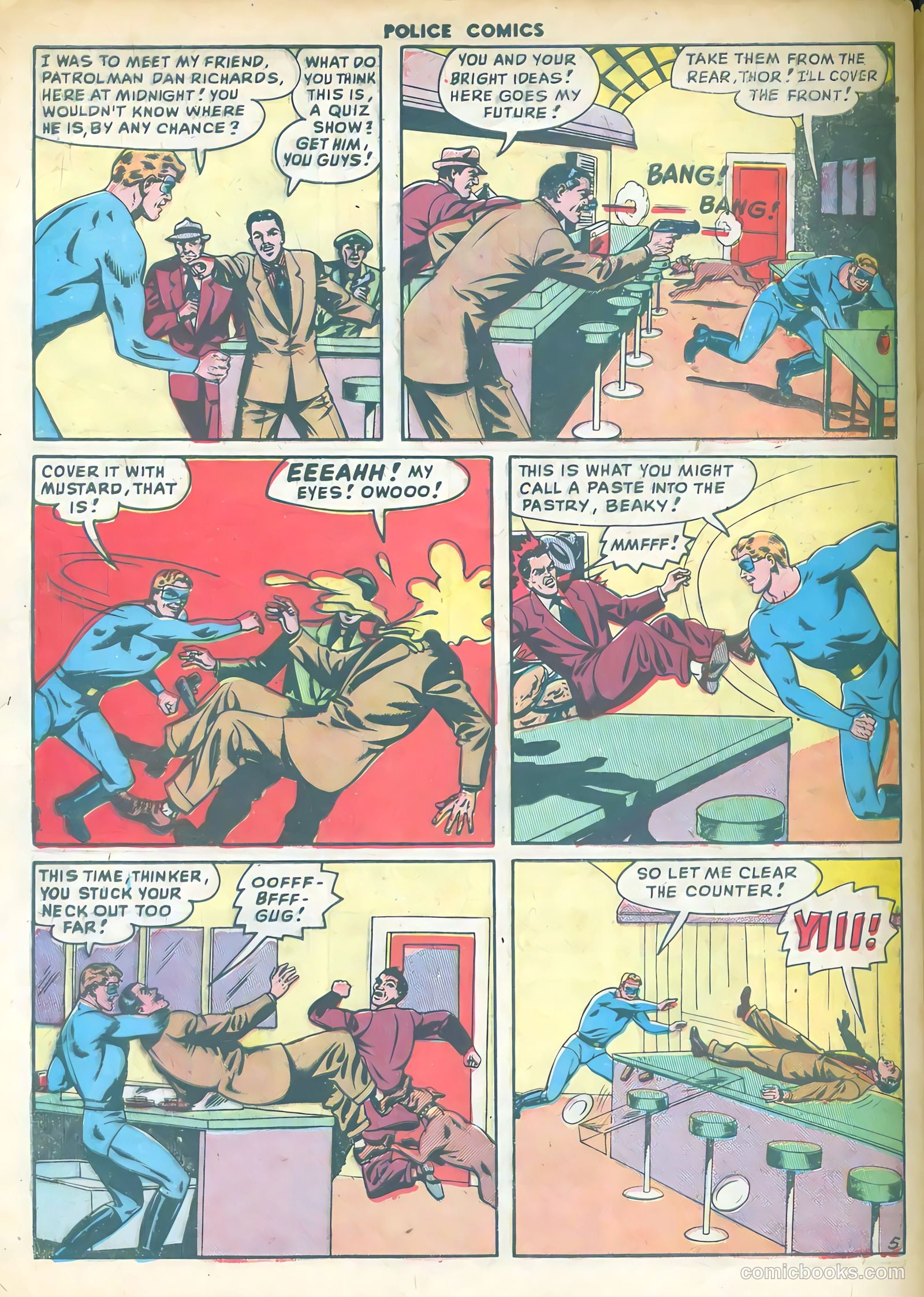Police Comics #94 — page 32 of 36
