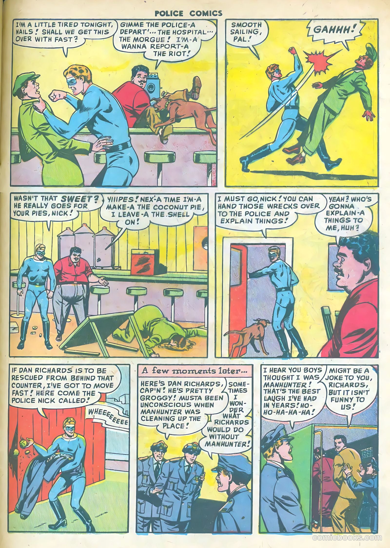 Police Comics #94 — page 33 of 36