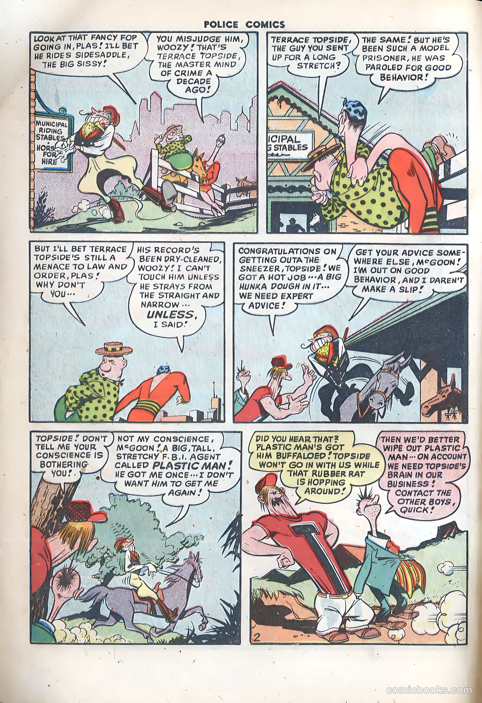Police Comics #95 — page 4 of 36