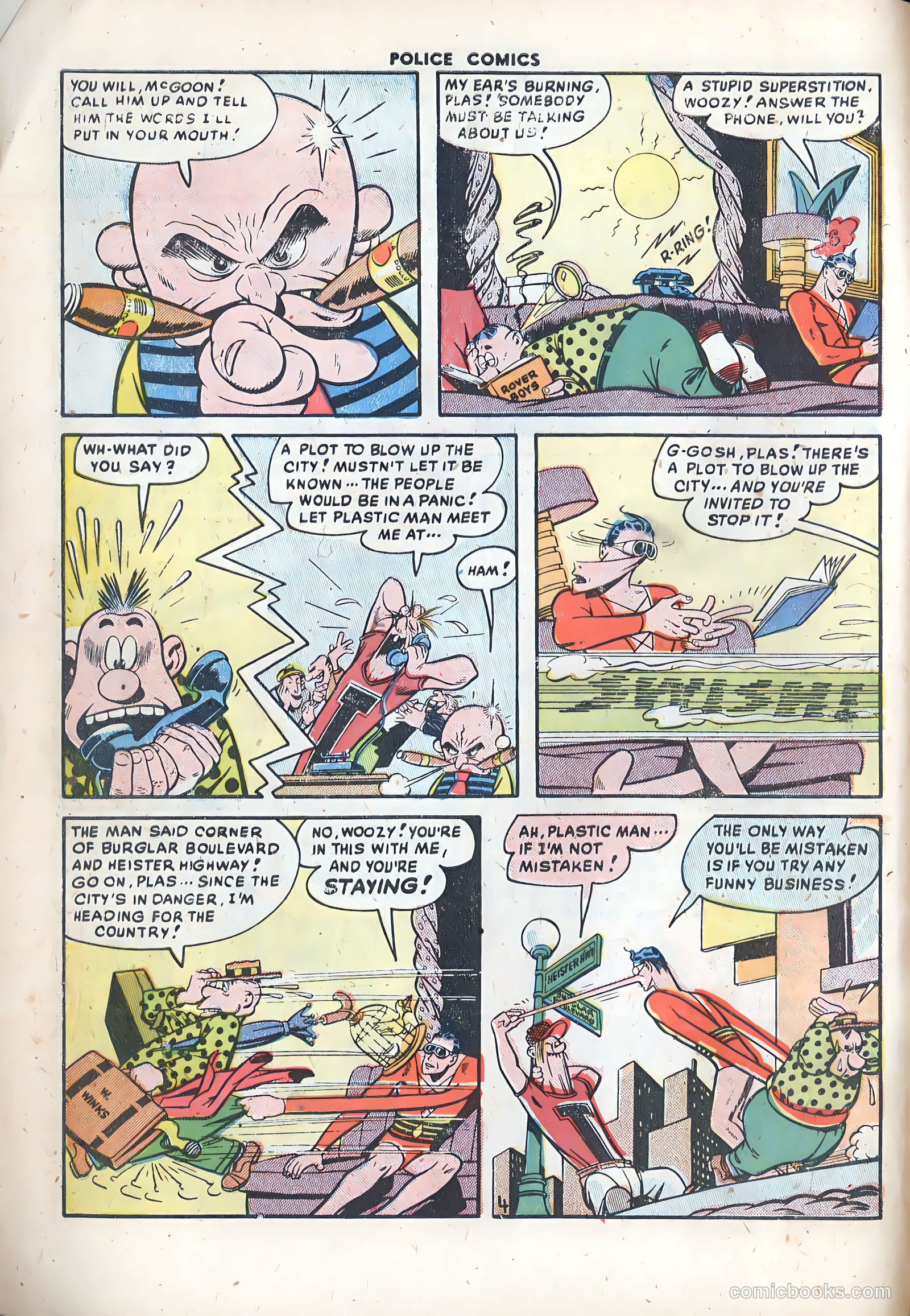 Police Comics #95 — page 6 of 36