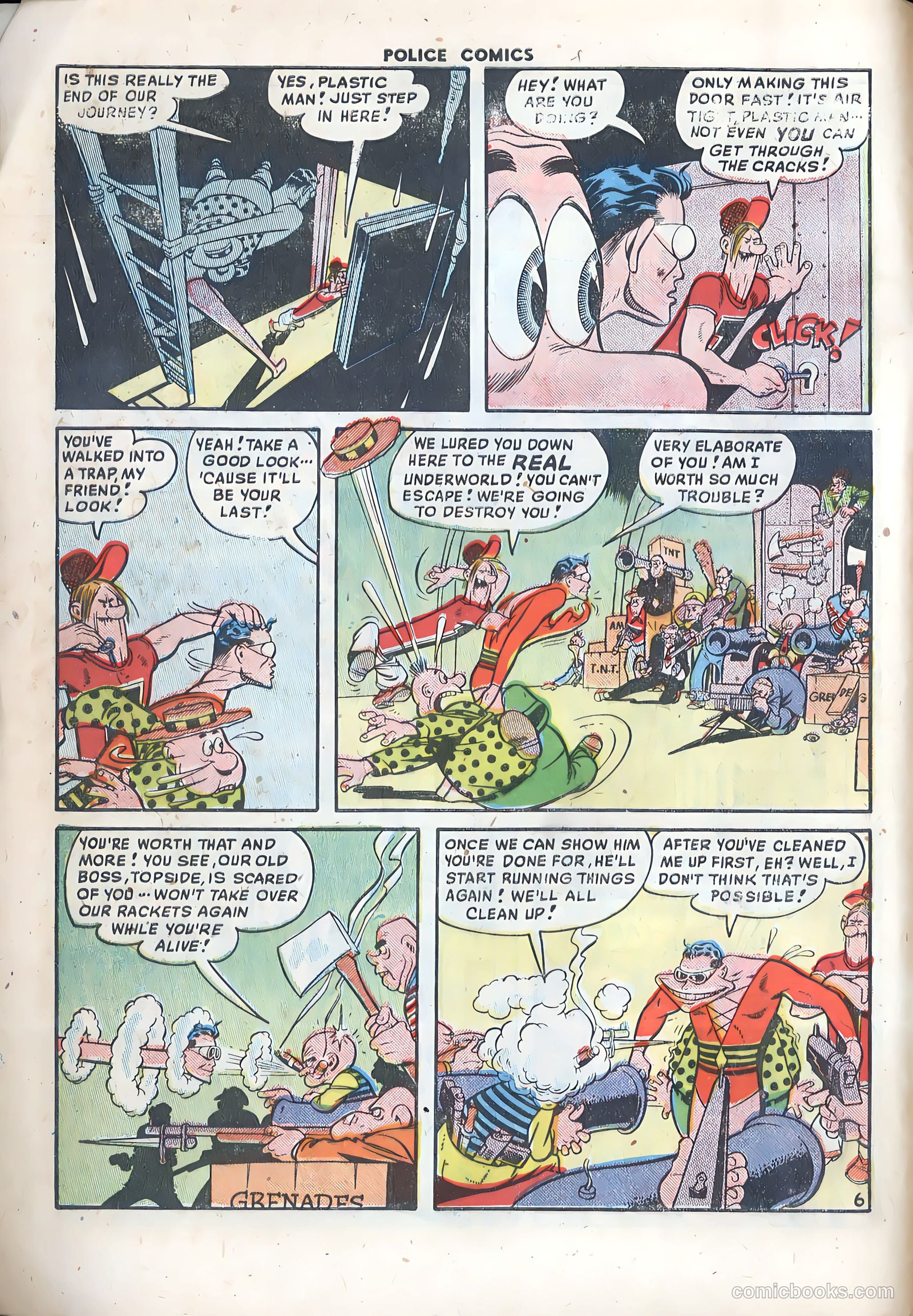 Police Comics #95 — page 8 of 36