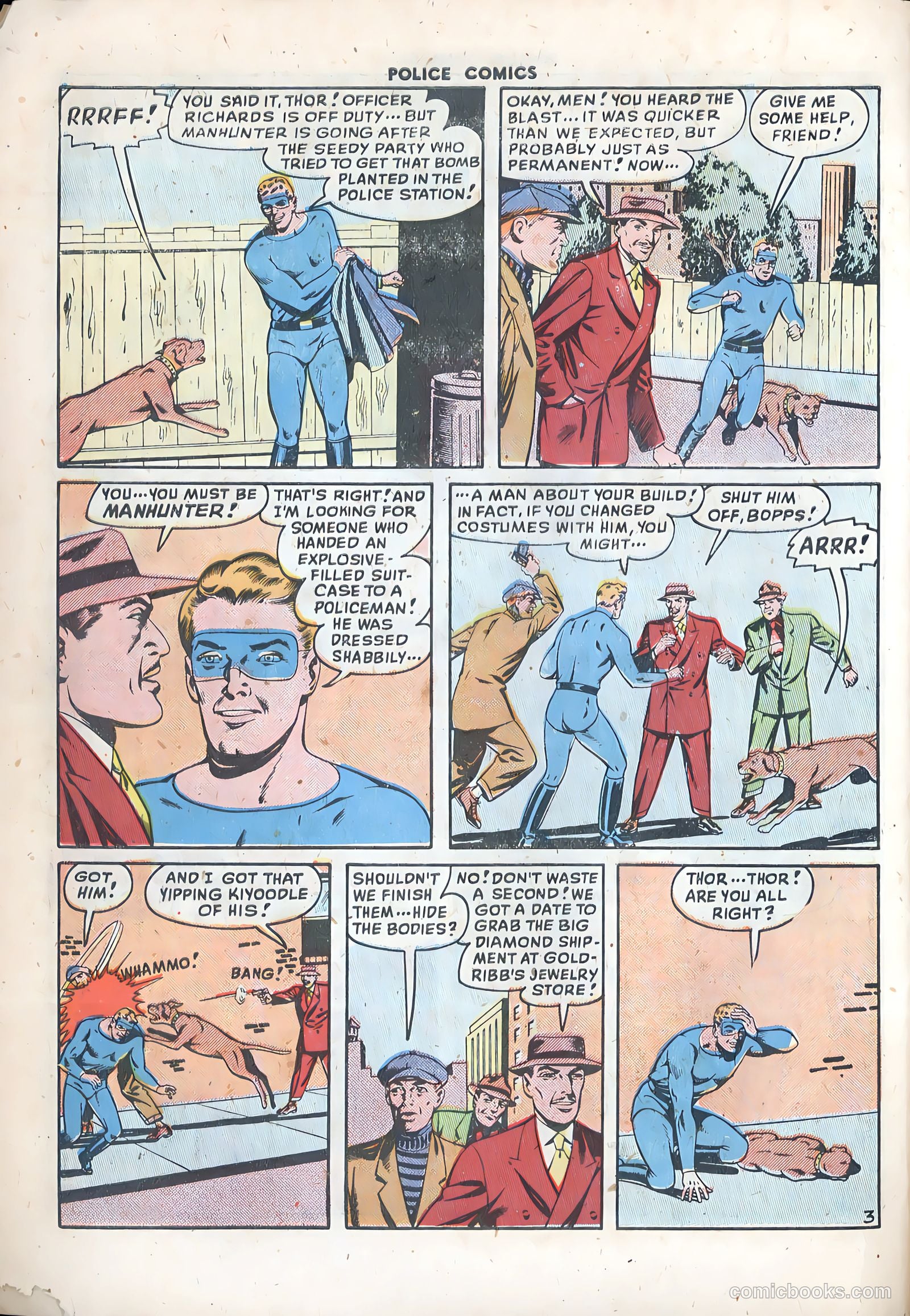 Police Comics #95 — page 30 of 36