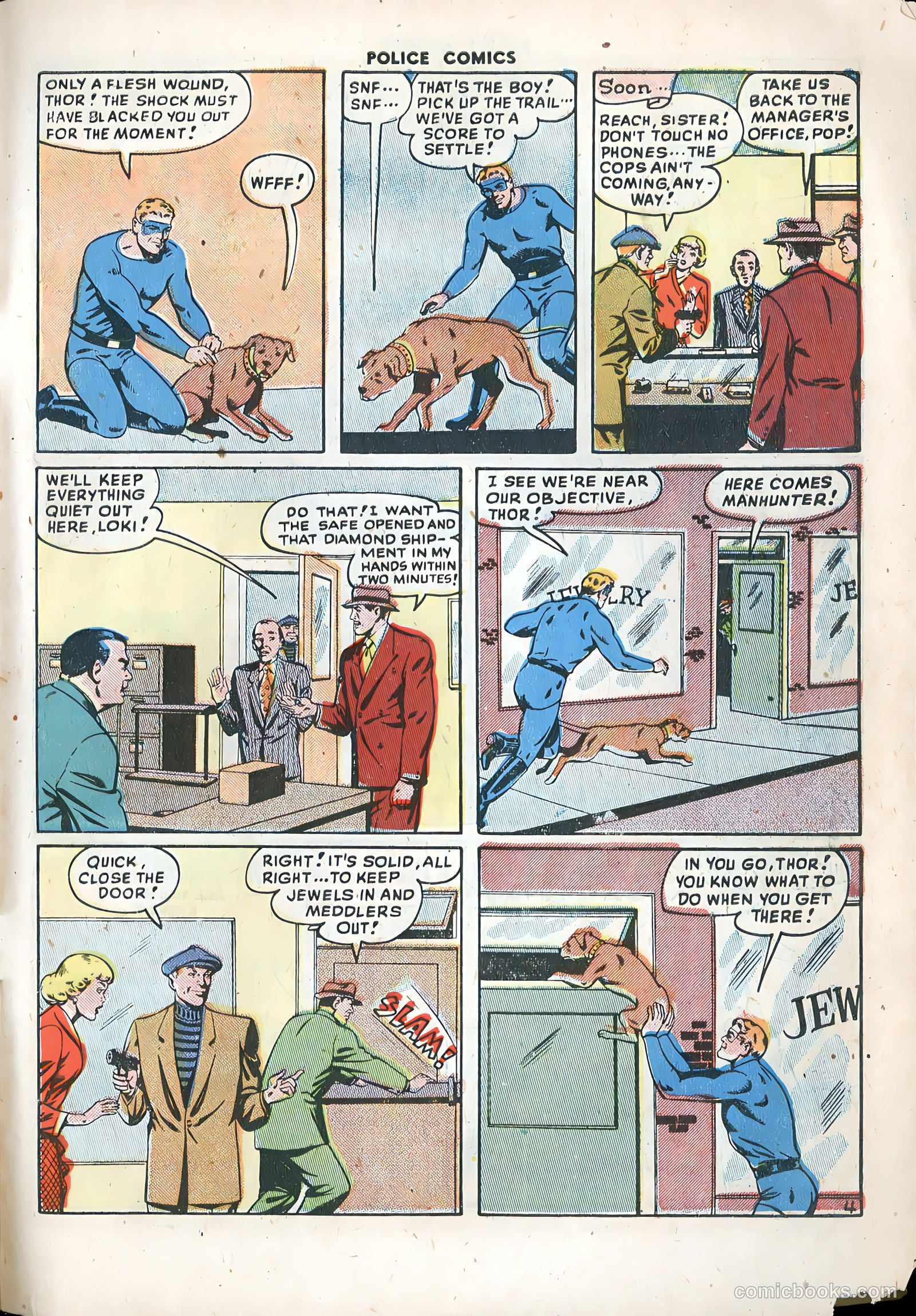 Police Comics #95 — page 31 of 36