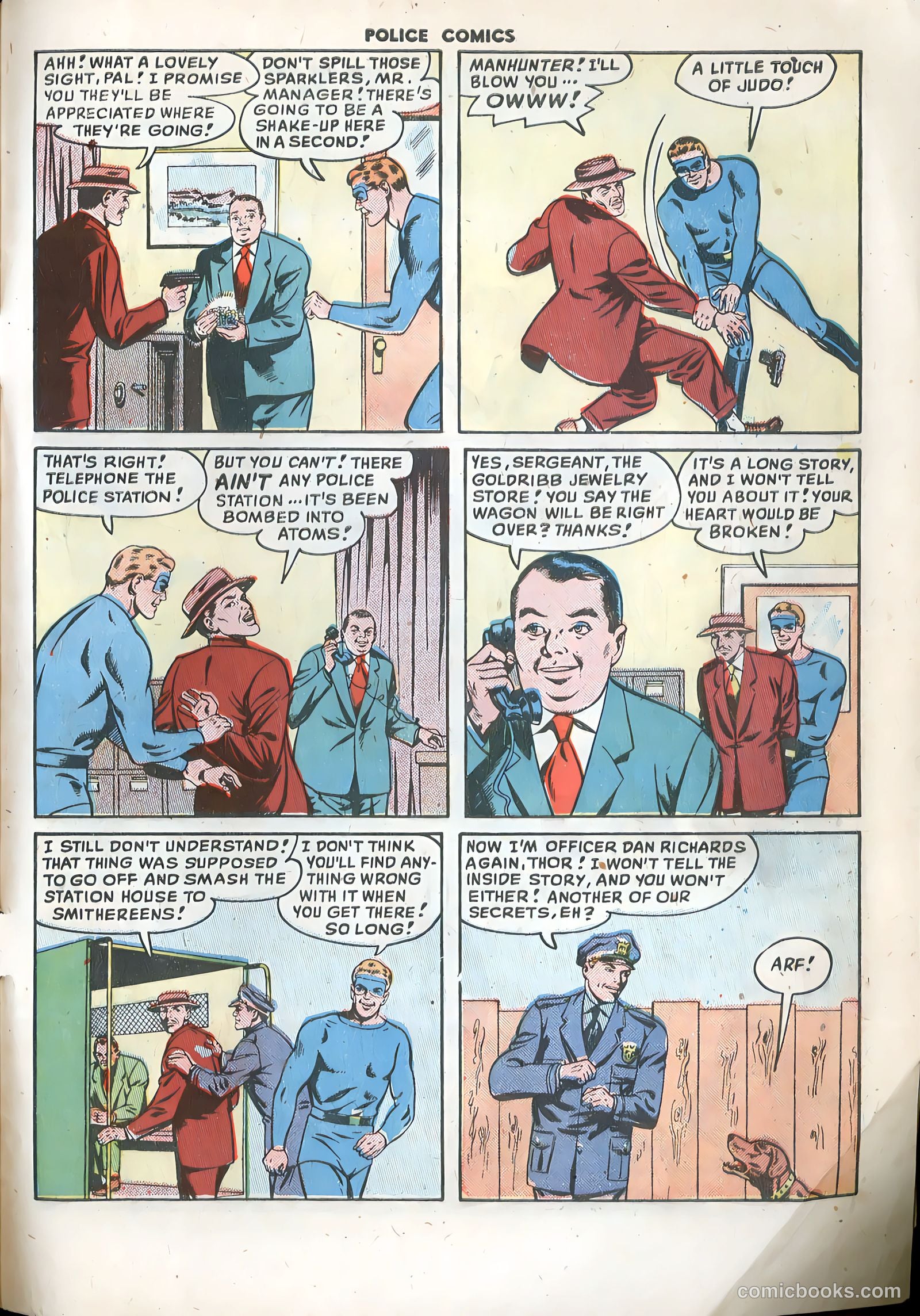 Police Comics #95 — page 33 of 36