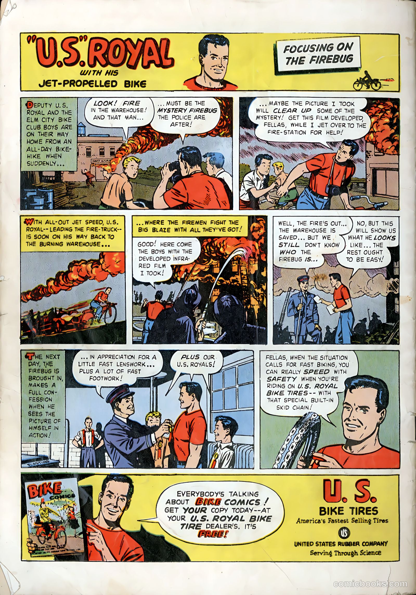 Police Comics #95 — page 36 of 36