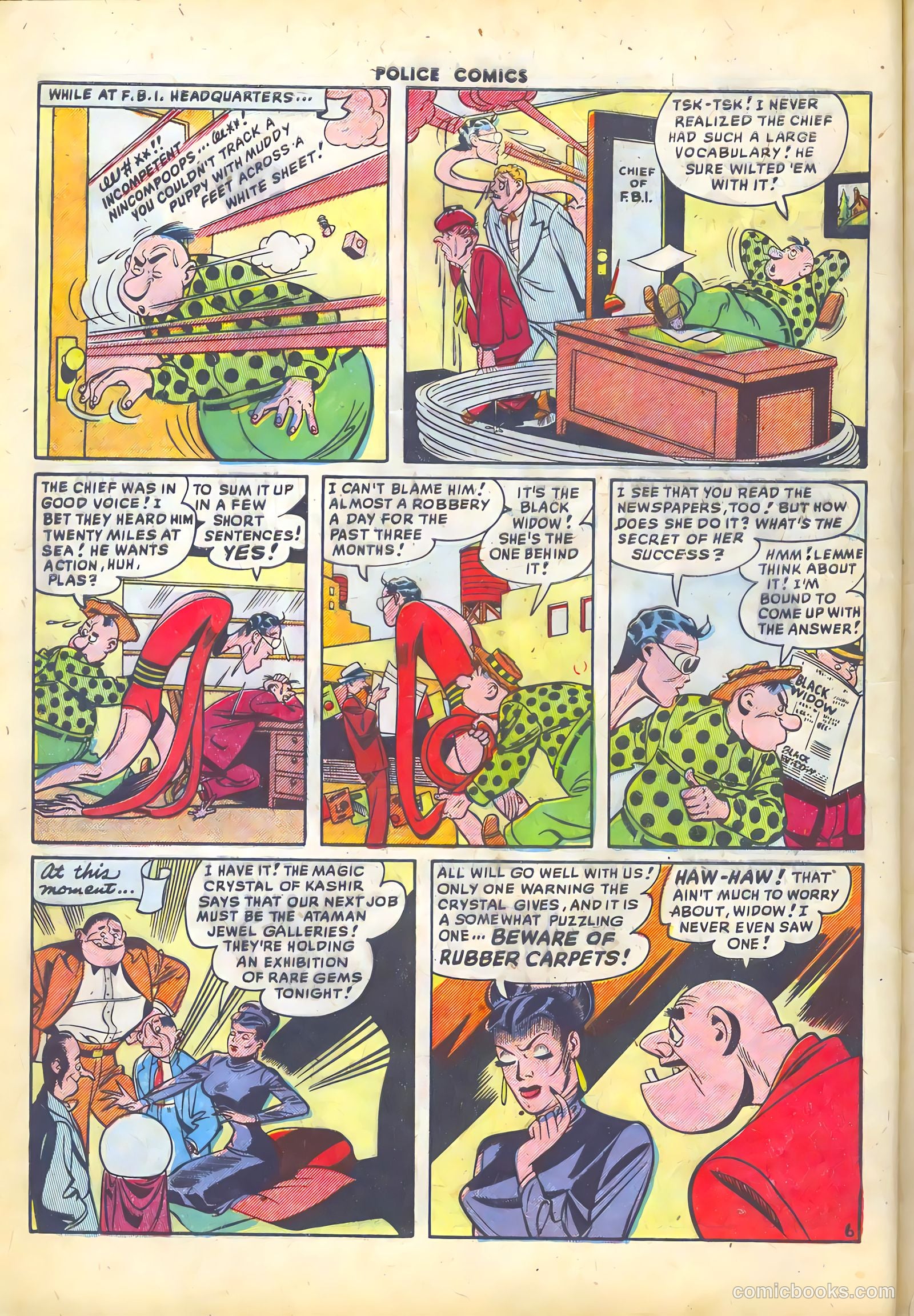 Police Comics #96 — page 8 of 36