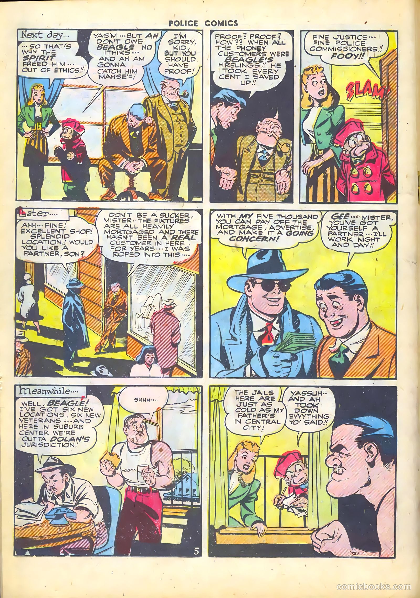 Police Comics #96 — page 18 of 36