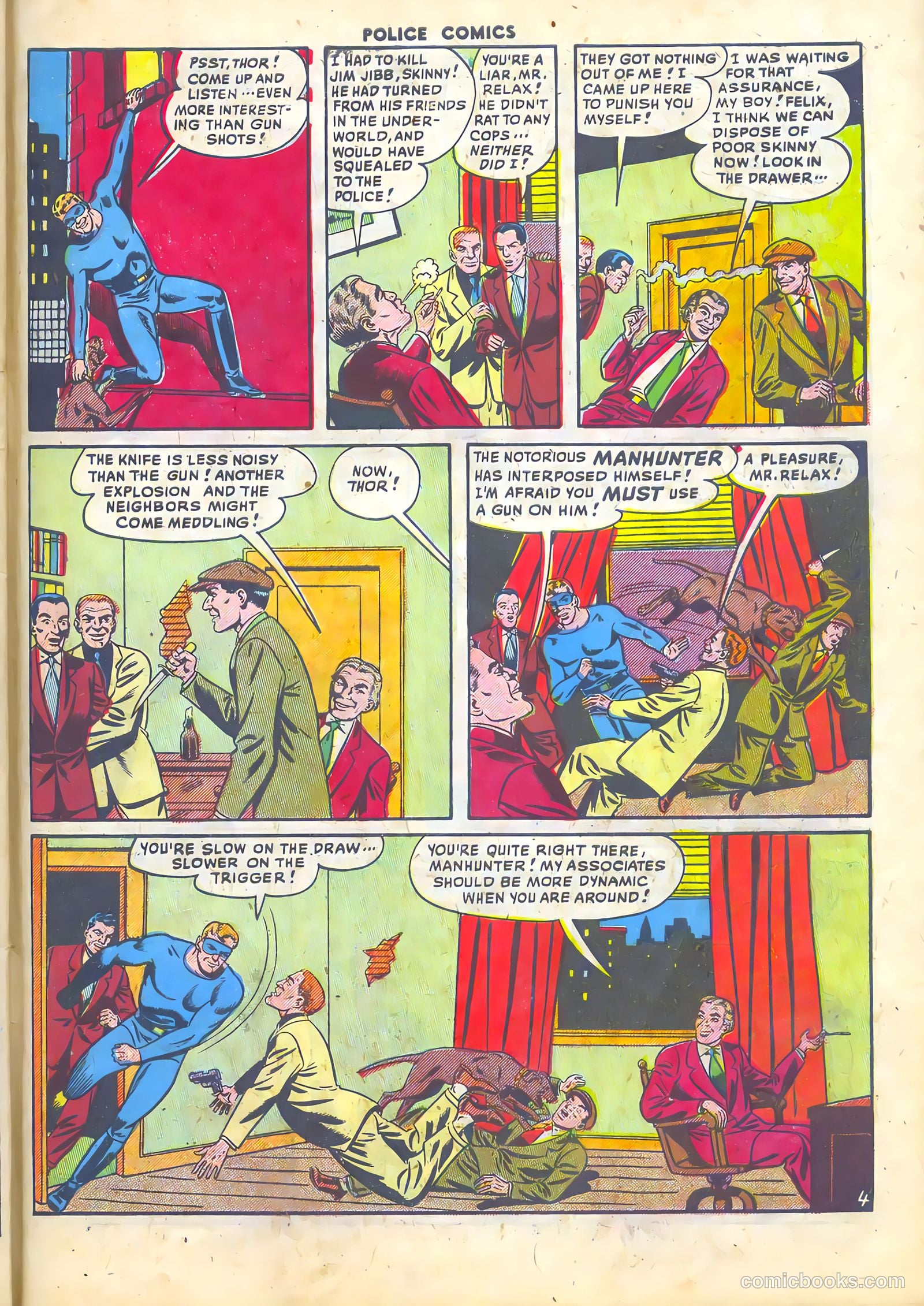 Police Comics #96 — page 31 of 36