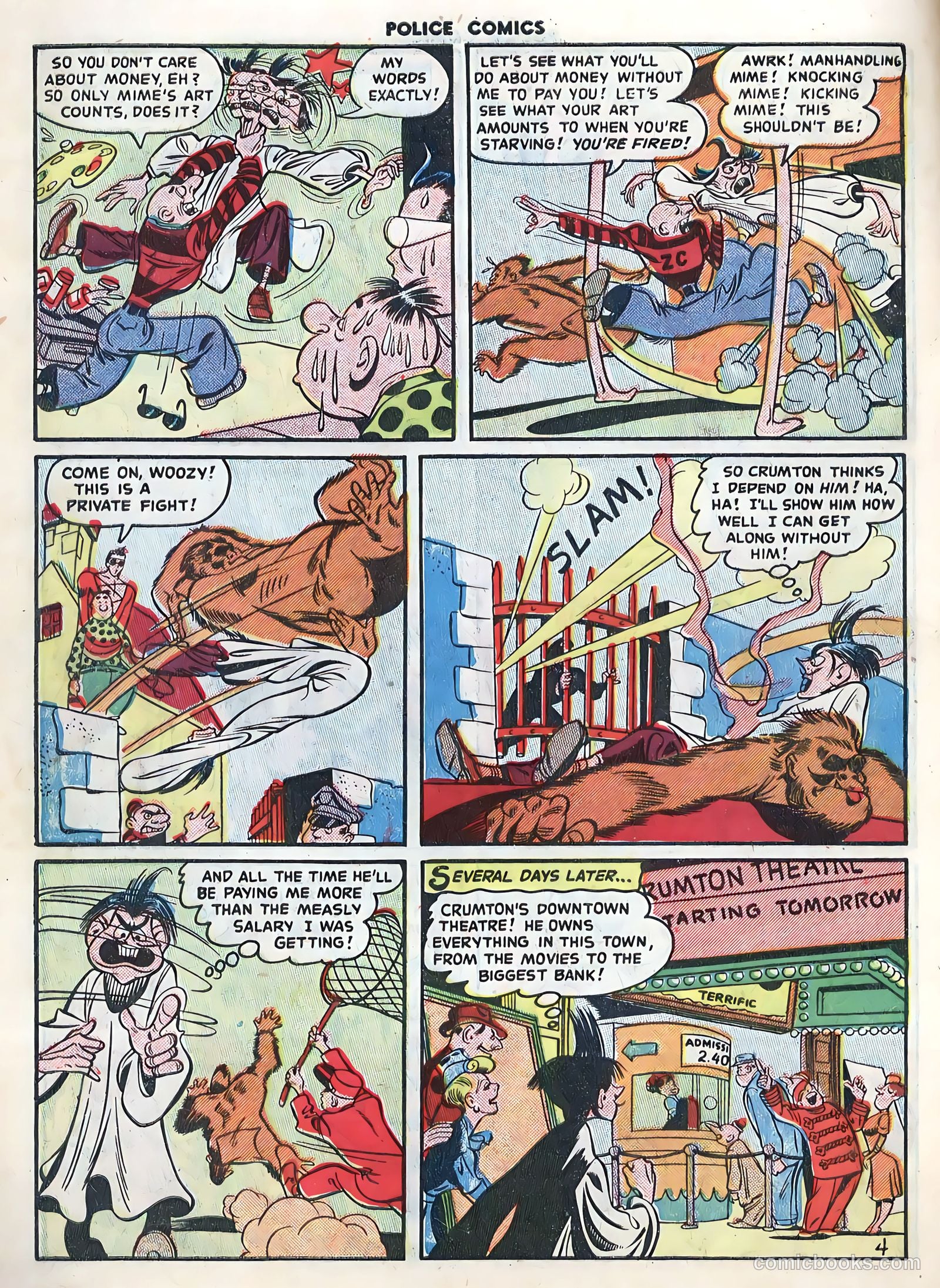 Police Comics #97 — page 6 of 36