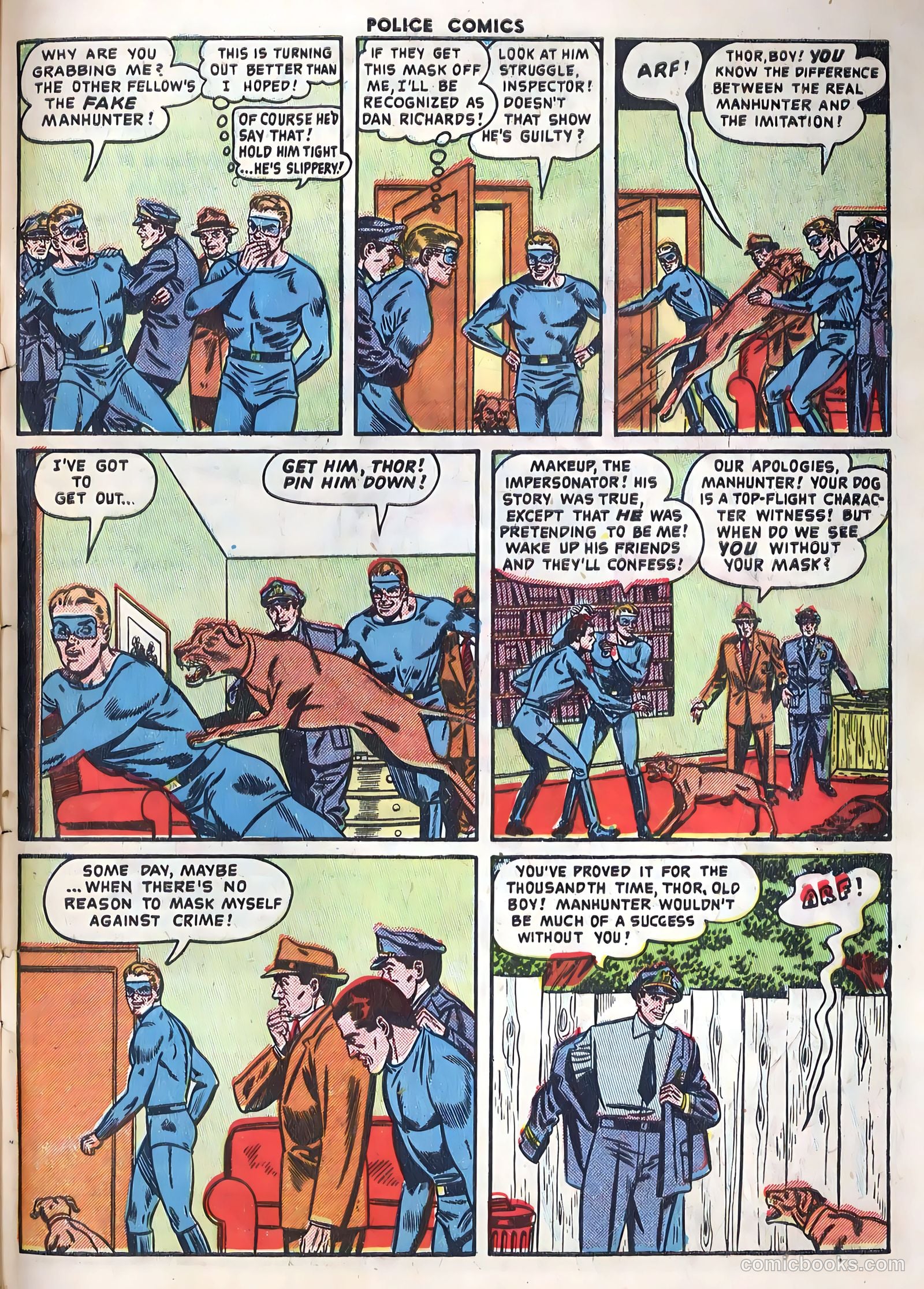 Police Comics #97 — page 33 of 36