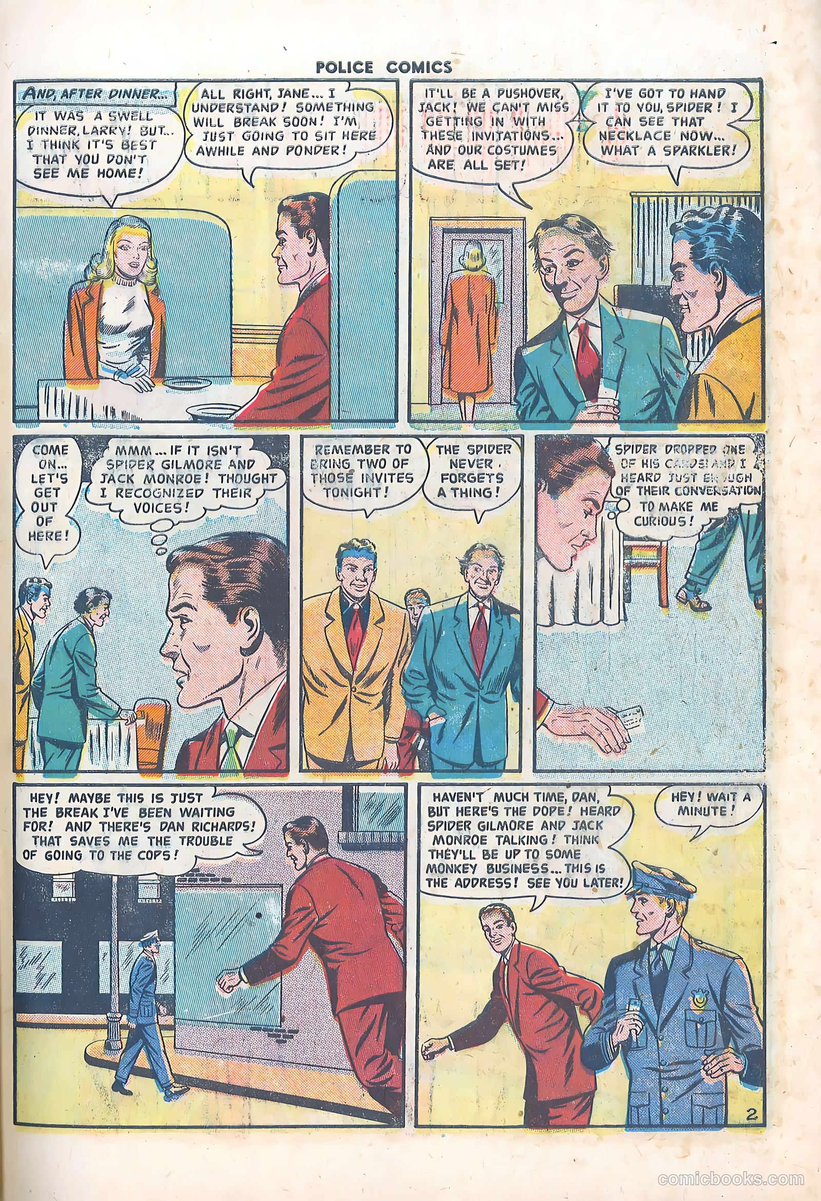 Police Comics #98 — page 29 of 36