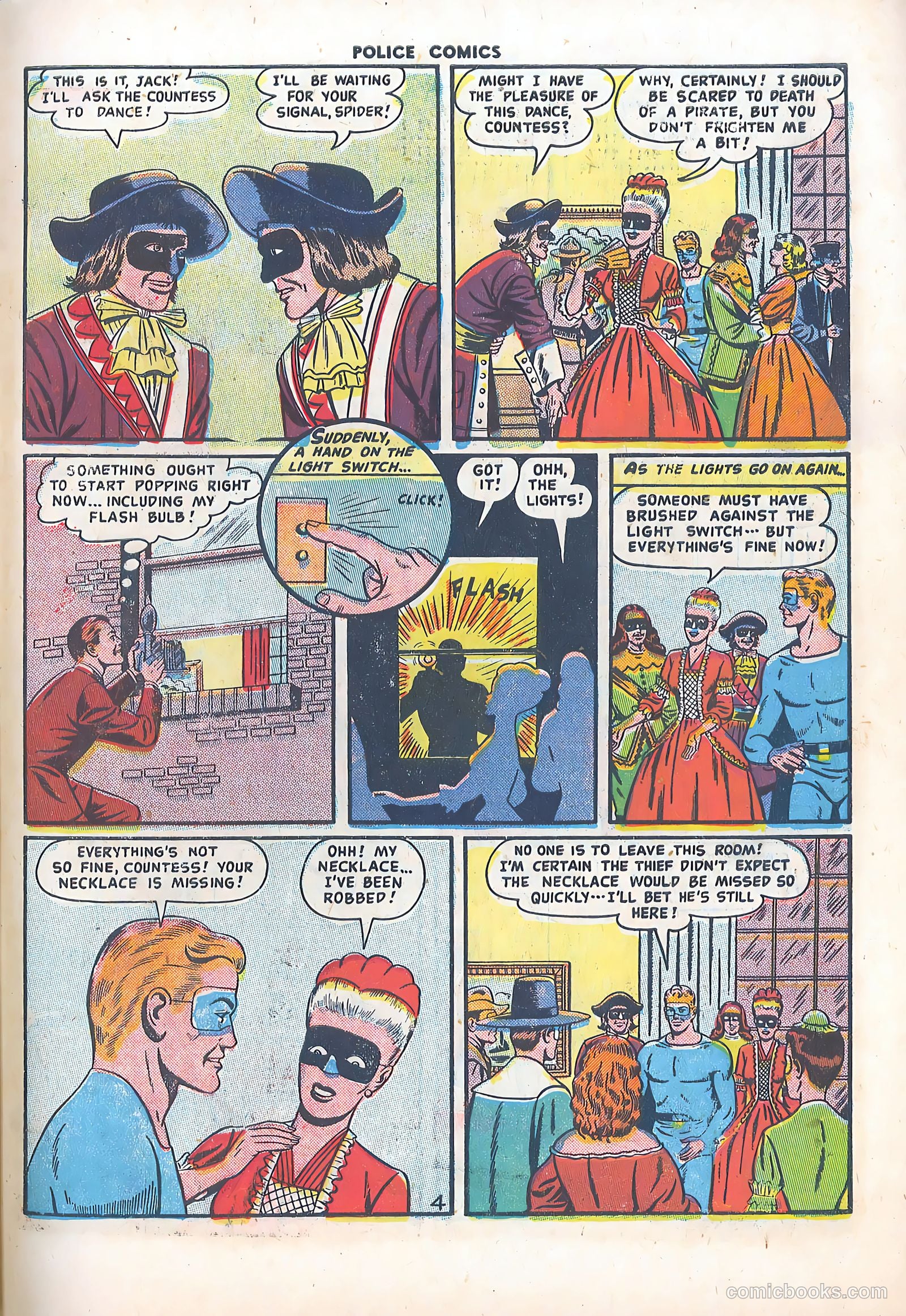 Police Comics #98 — page 31 of 36
