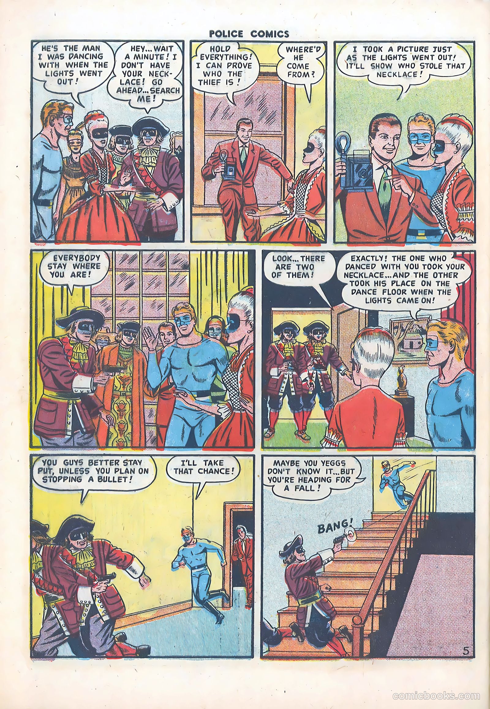 Police Comics #98 — page 32 of 36