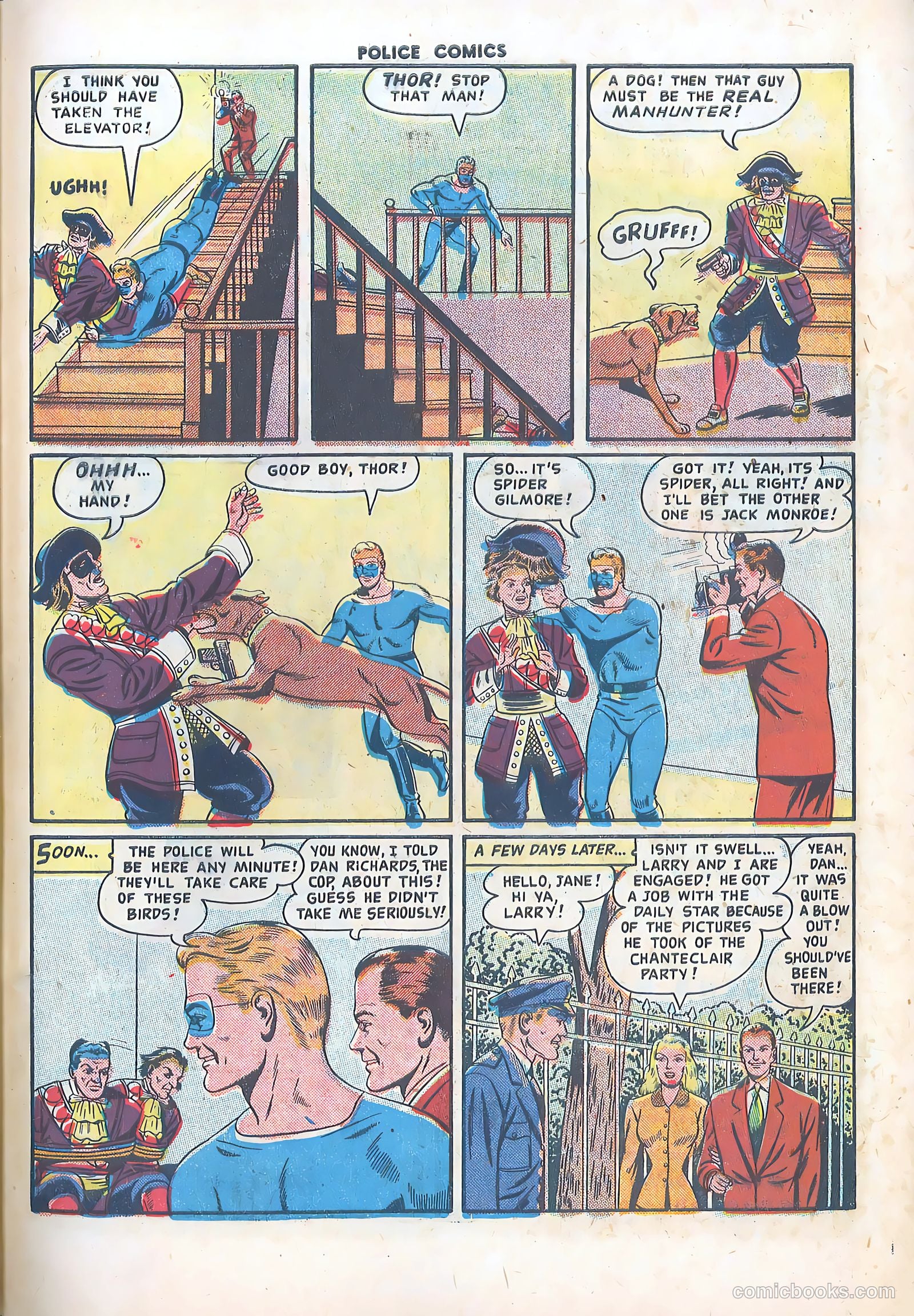 Police Comics #98 — page 33 of 36
