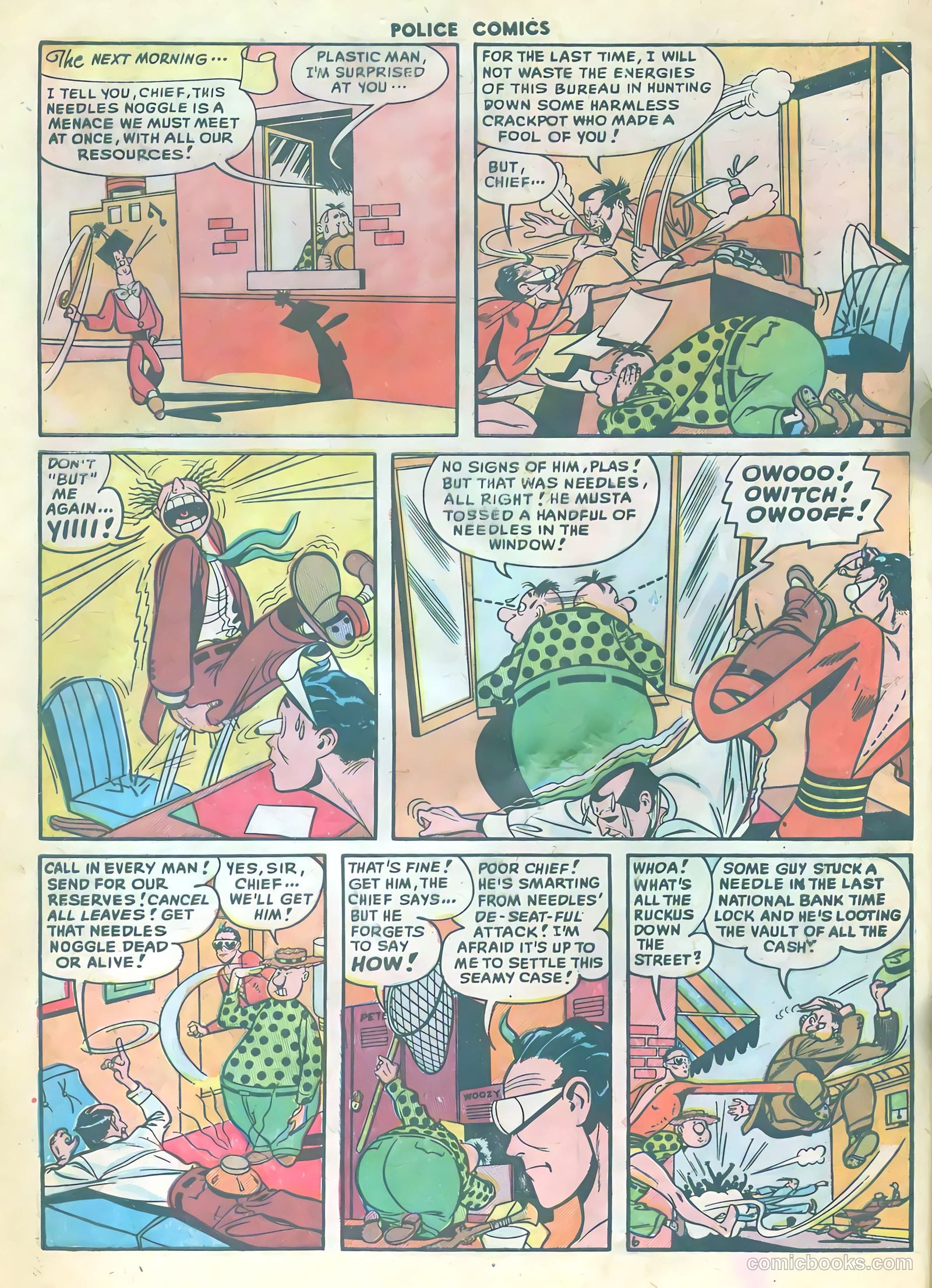 Police Comics #99 — page 8 of 36