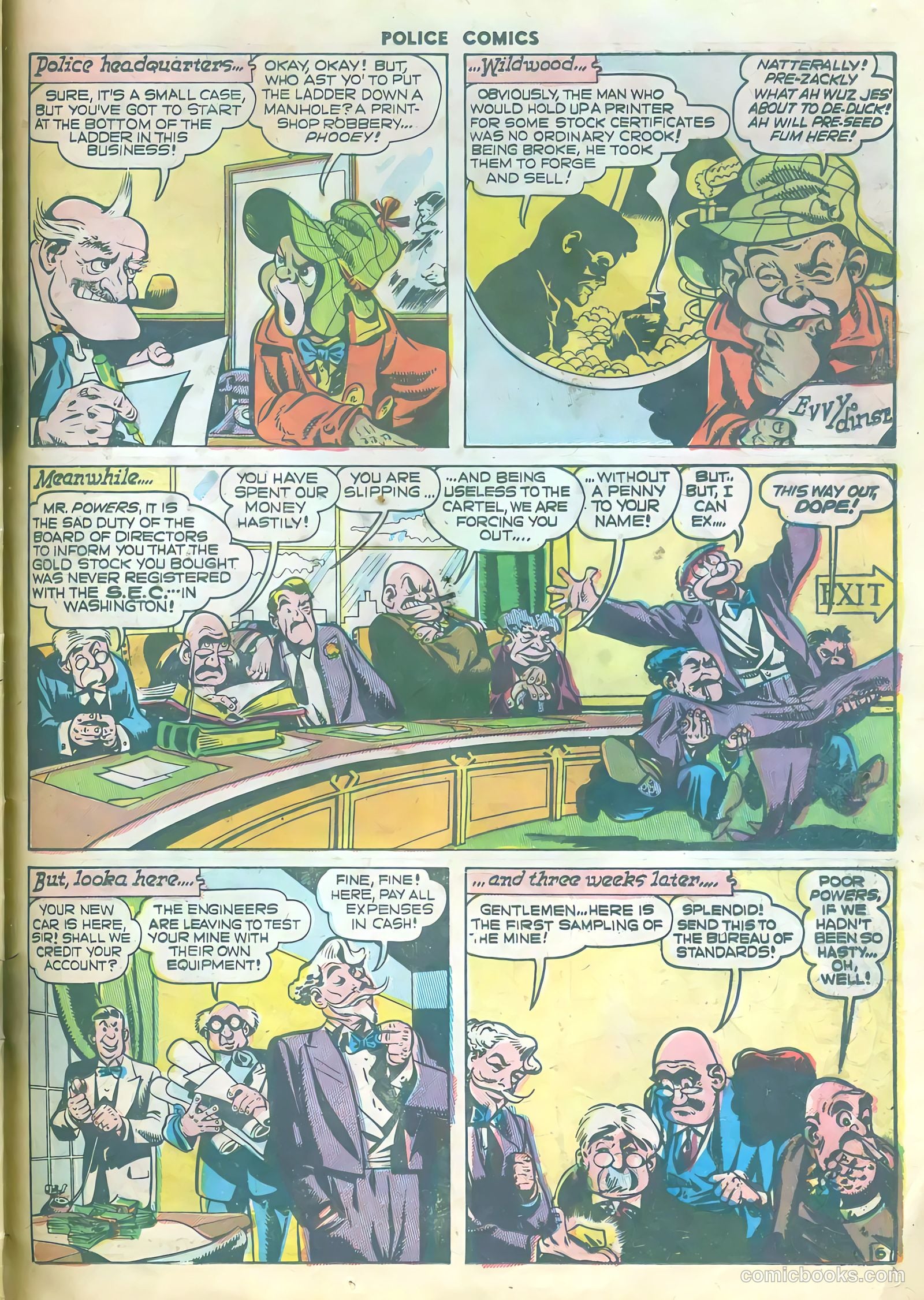 Police Comics #99 — page 25 of 36
