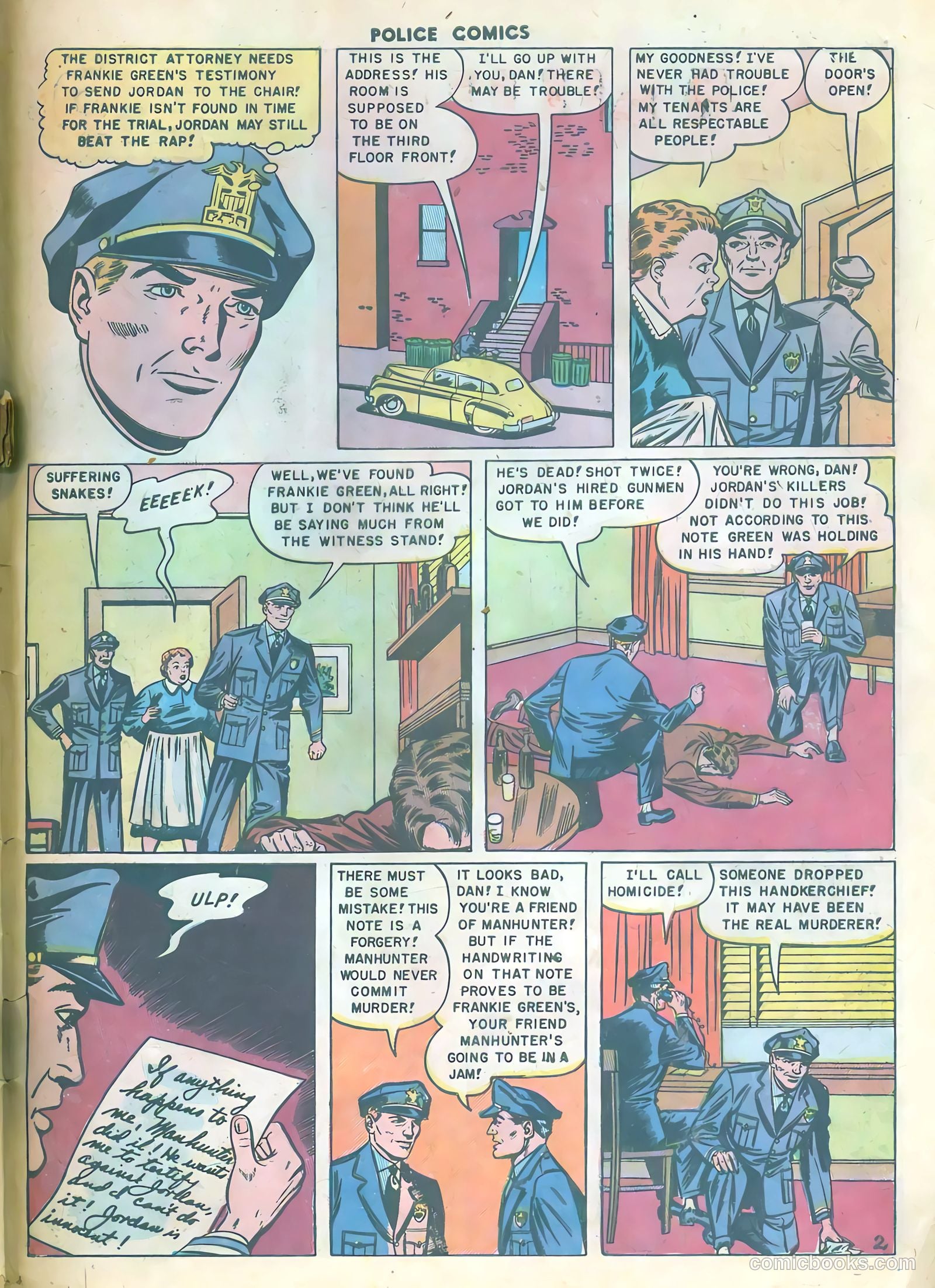 Police Comics #99 — page 29 of 36