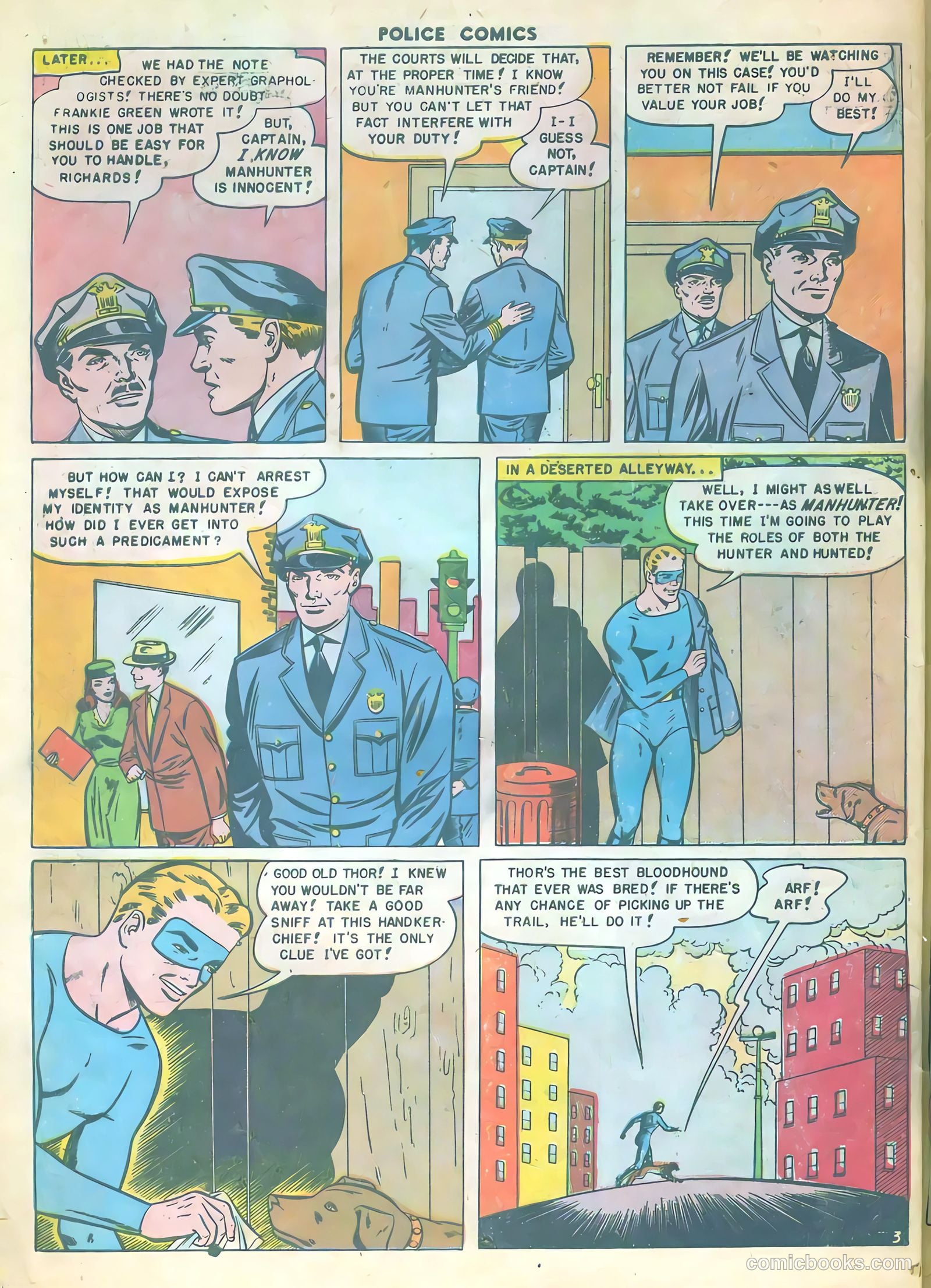 Police Comics #99 — page 30 of 36